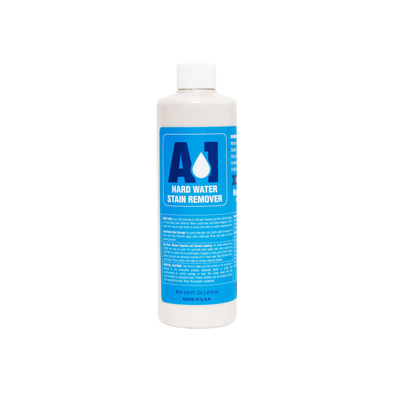 Titan A1 Hard Water Stain Remover for Glass - Powerful Cleaning Solution for Showers, Mirrors, Windows & More - Eliminates Stubborn Mineral Deposits & Restores Shine