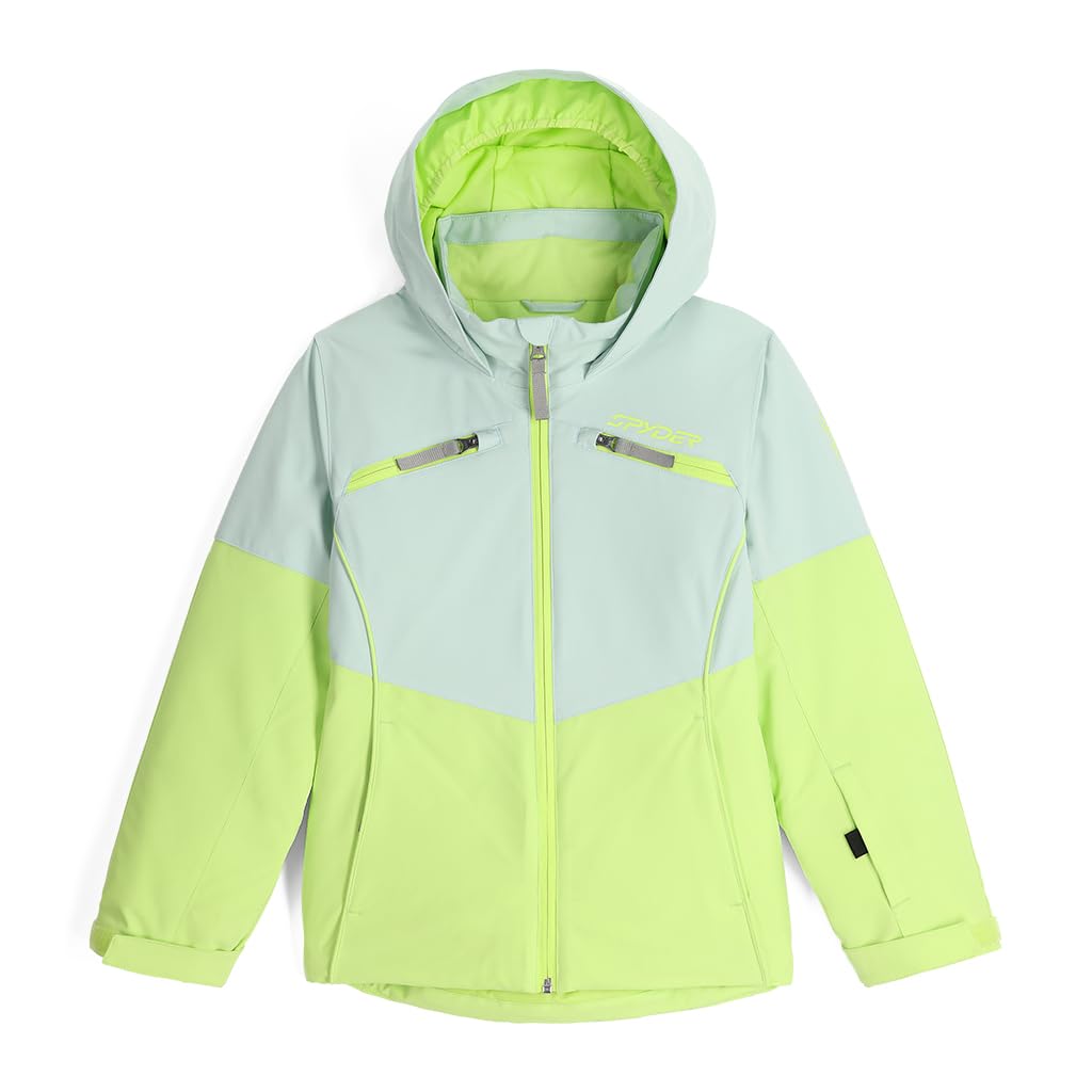 Spyder Girls Camille Insulated Ski Jacket - Waterproof Winter Coat for Snowboarding & Cold Weather - Perfect for Ski Resorts & Outdoor Adventures