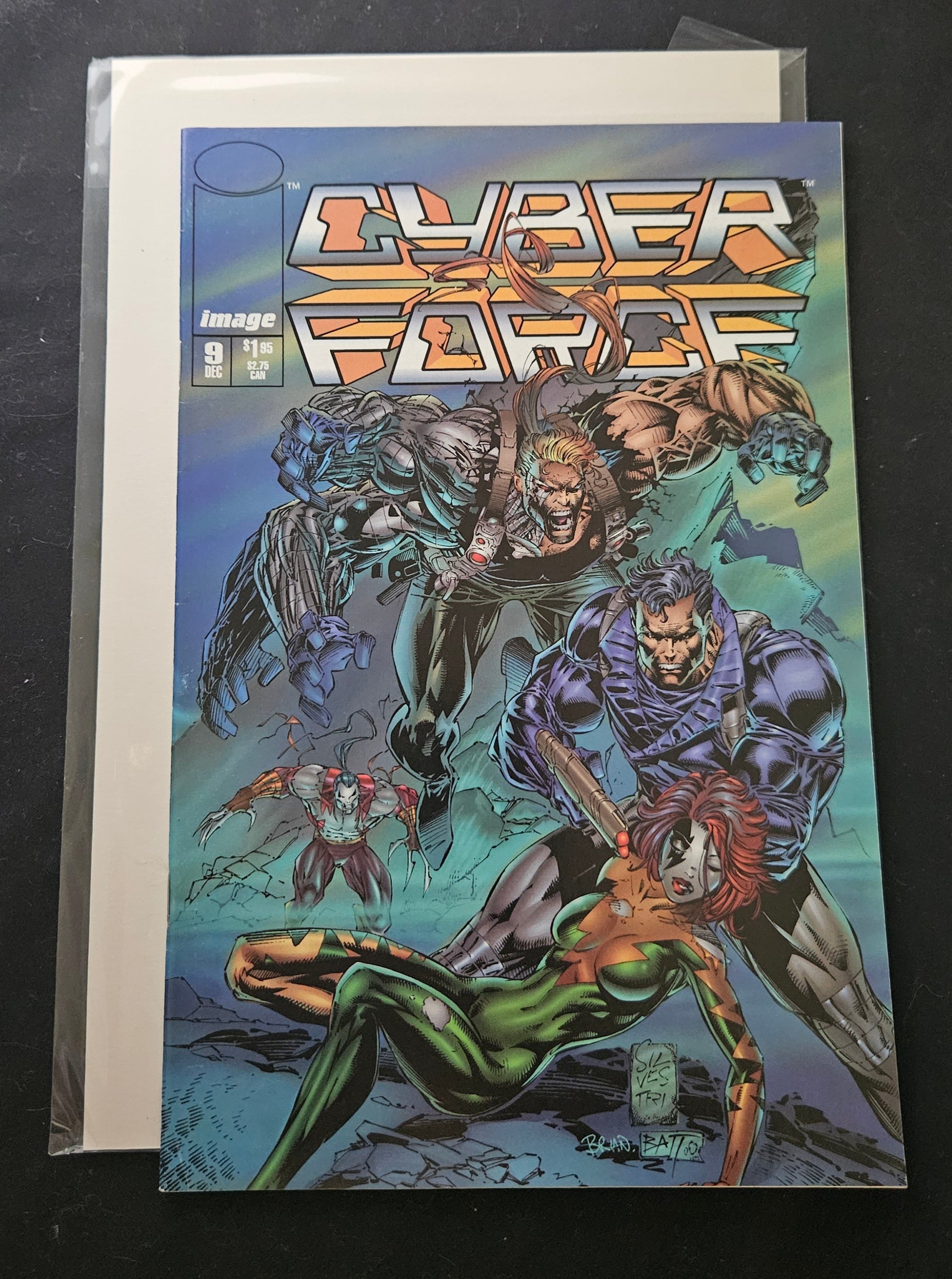 Cyber Force #9: The Hunted - 1994 Image Comics | Superhero Comic Book for Collectors & Fans | Perfect for Comic Con & Display