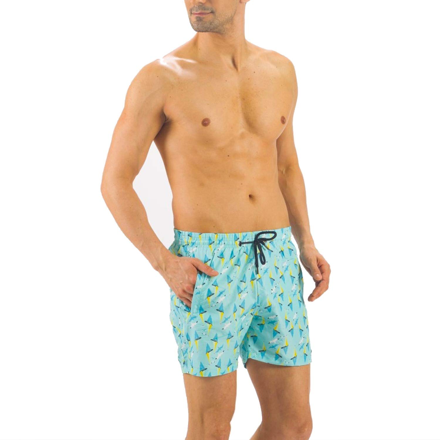 Men's Quick Dry Swim Trunks with Liner - Beach & Pool Essentials