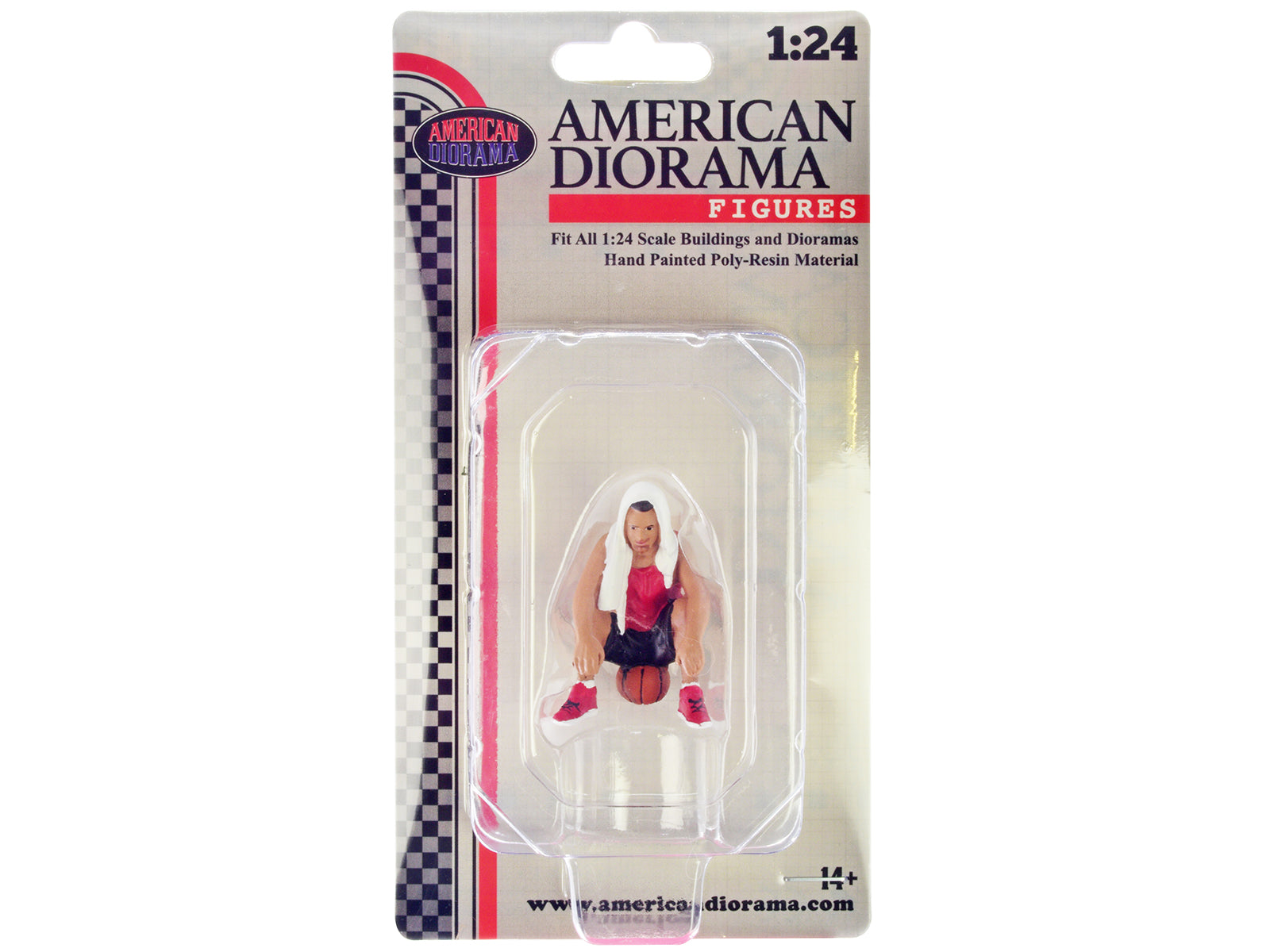1/24 Scale Model Figure 707 - Figure24 Series 1 by American Diorama for Car Dioramas, Model Train Scenes & Miniature Displays