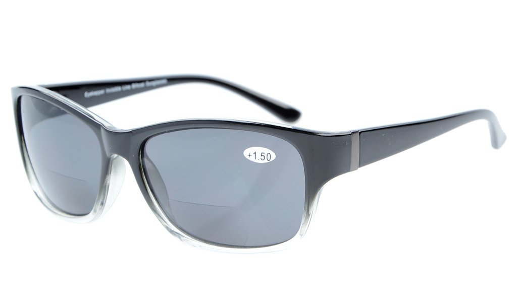 Eyekepper Bifocal Reading Sunglasses for Men - UV Protection Polarized Glasses with +1.0 to +3.5 Magnification - Perfect for Driving, Fishing & Outdoor Activities