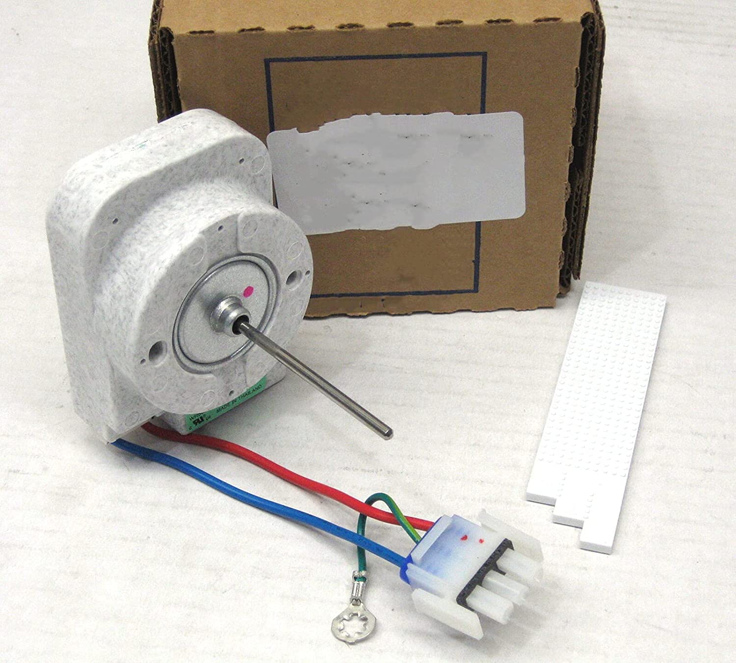 GE Refrigerator Evaporator Fan Motor WR60X218877 - Replacement for AP5986488 PS11721928 - Compatible with GE Fridge Models - Quiet Cooling for Fresh Food Storage