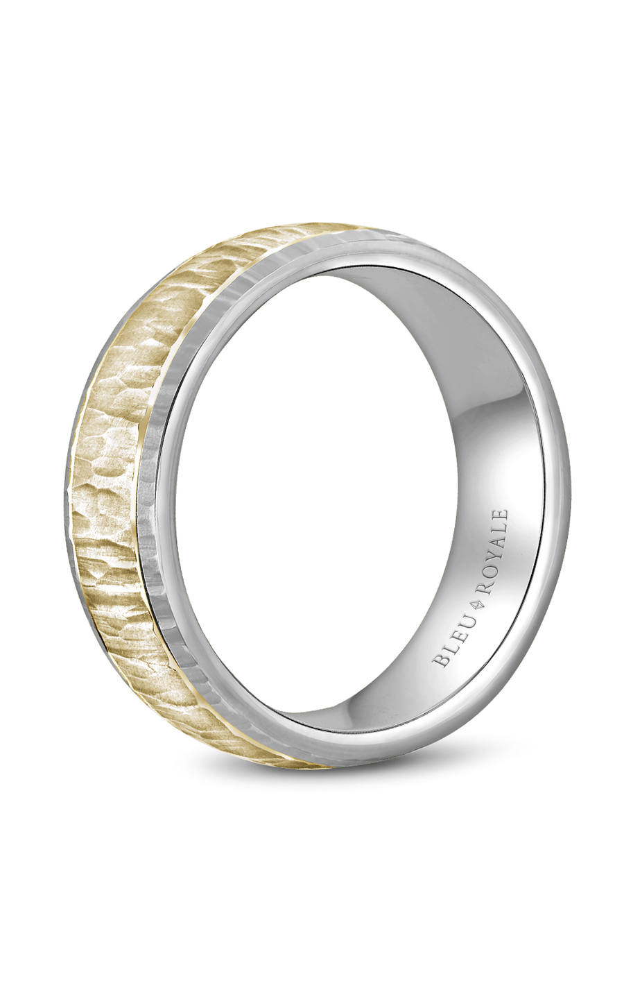 Bleu Royale Men's Wedding Band RYL 045YW75 - 14K Yellow Gold Classic Ring for Grooms & Anniversary Gifts | Perfect for Weddings, Engagements & Special Occasions