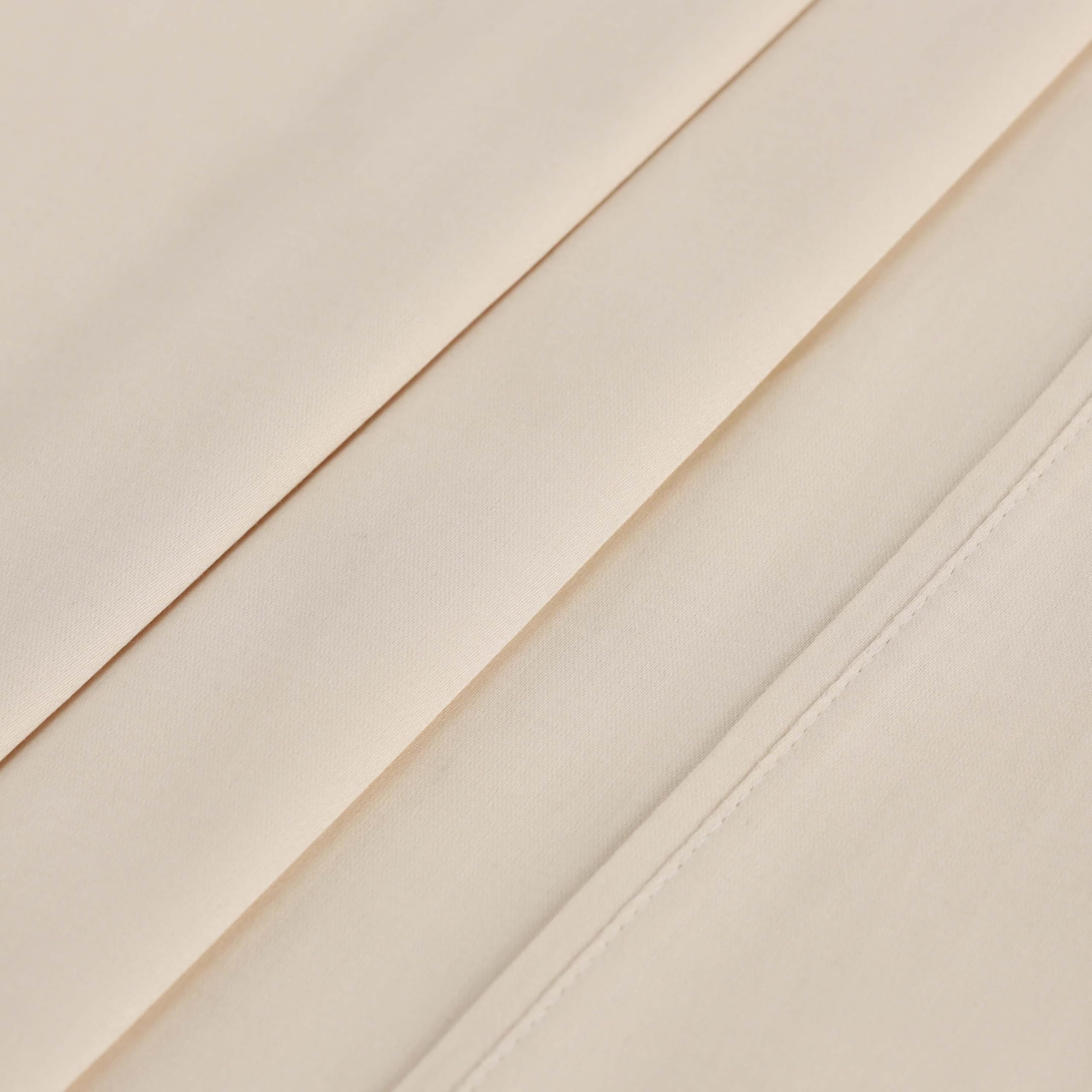 Premium 400 Thread Count 100% Egyptian Cotton Sheet Set - Soft Sateen Weave, 18