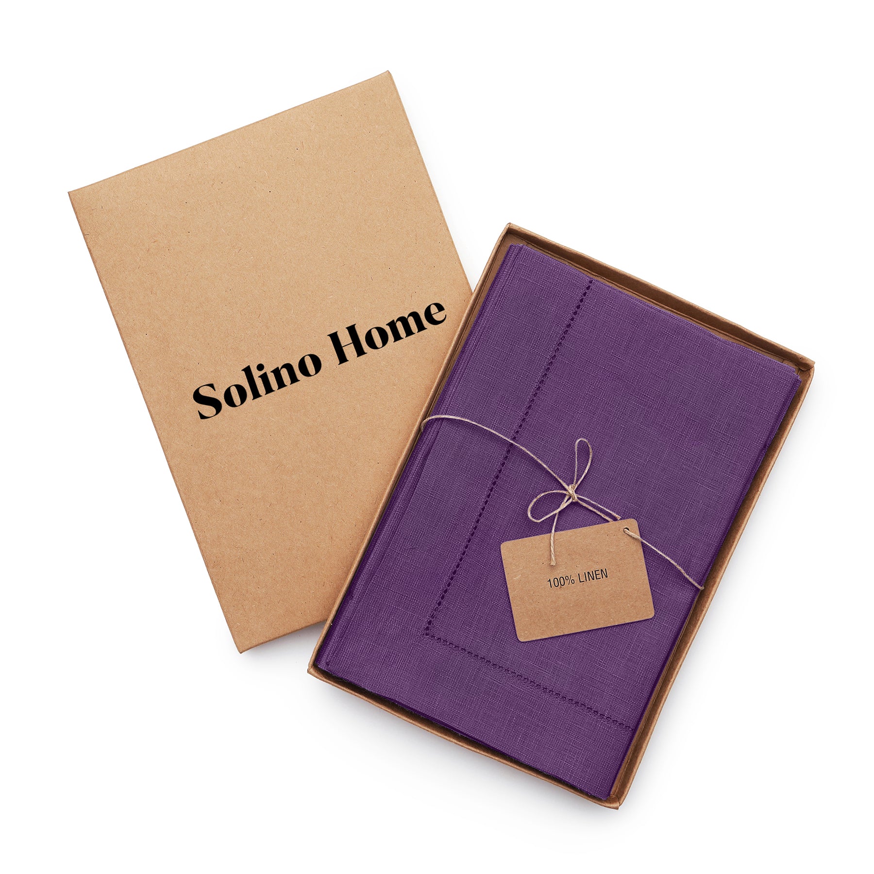 Premium Classic Hemstitch Linen Napkins - Elegant Dinner Table Decor for Weddings, Parties & Fine Dining