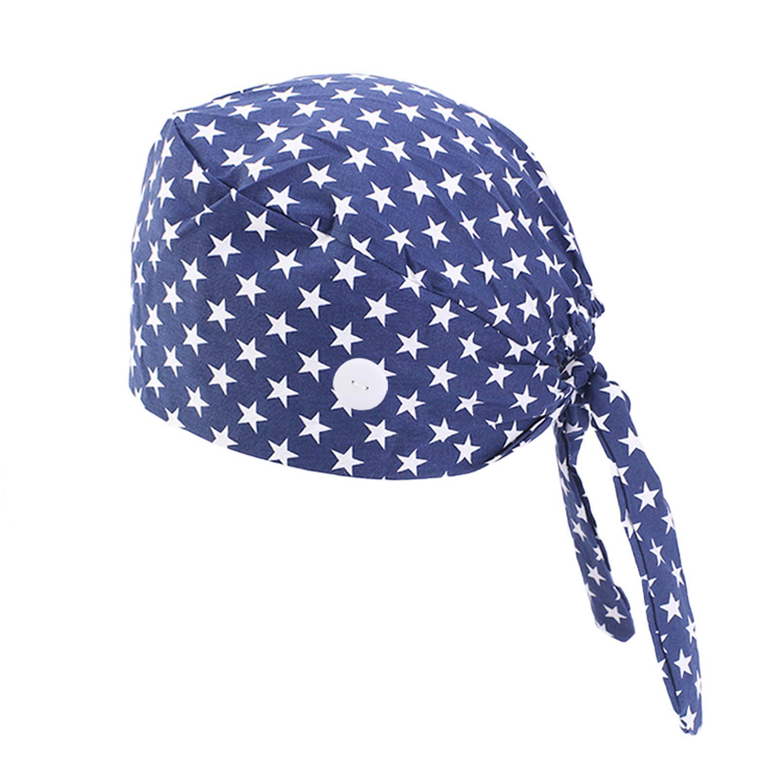 Stylish Summer Cotton Bandana with Button - Skull Cap Biker Motorcycle Head Wrap - Unisex Hair Accessories for Men & Women - Perfect for Motorcycle Rides, Outdoor Adventures, and Fashion Statements