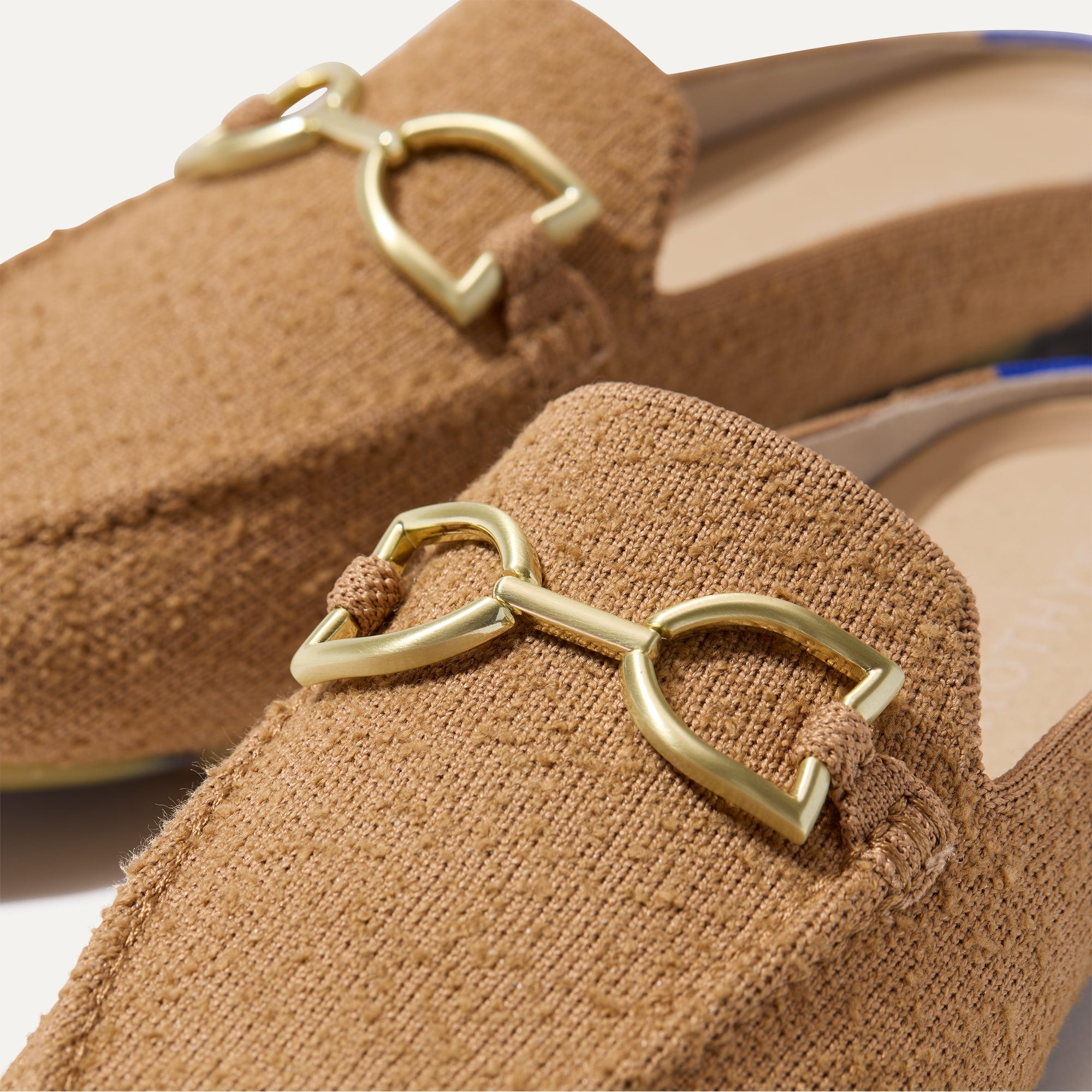 Double Bit Loafer Mule Shoes - Wren Bouclé Slip-On Comfort Slides for Women | Perfect for Office, Casual Outings & Everyday Wear