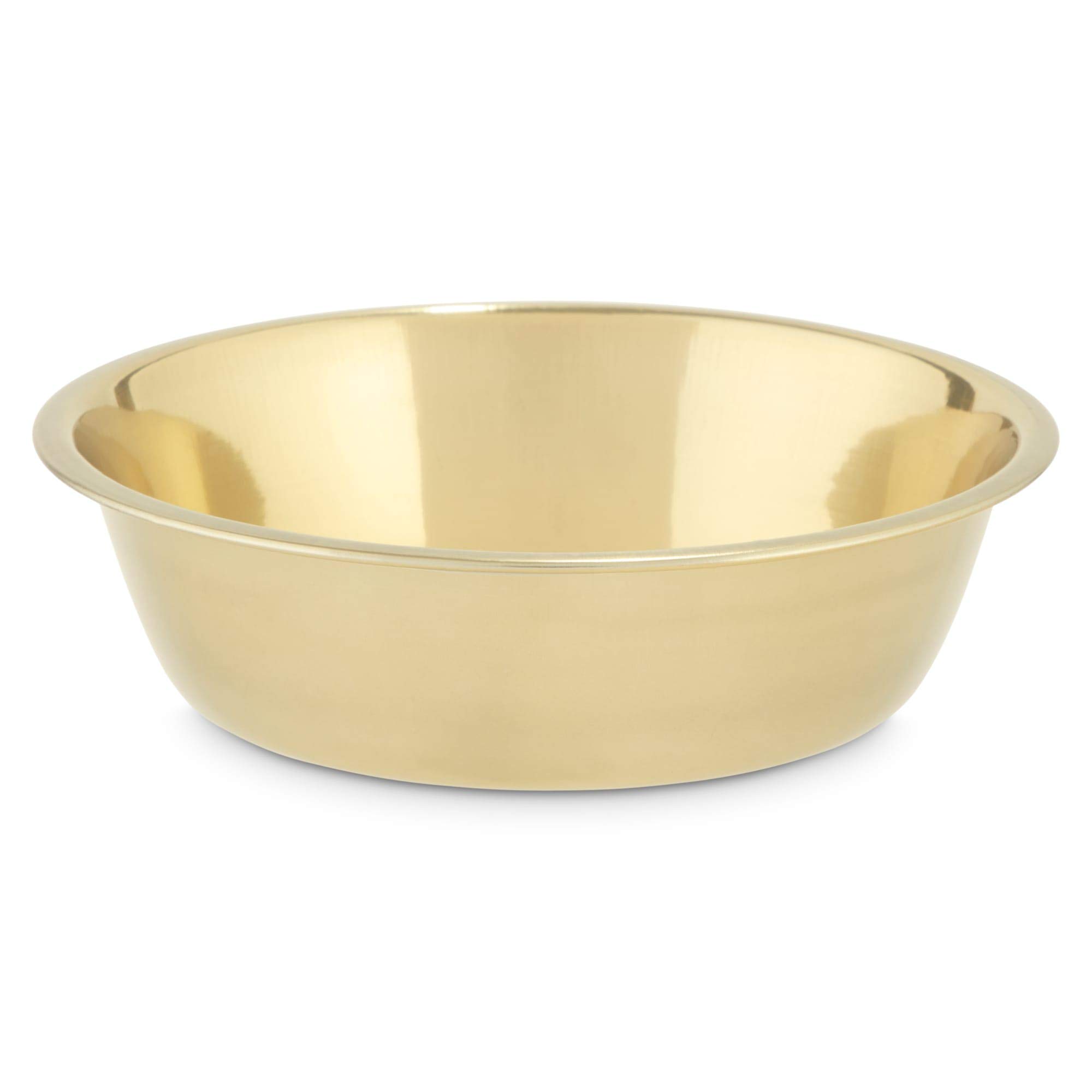 EveryYay Gold Stainless Steel Dog Bowl - 1.75 Cup Capacity, Non-Slip Pet Food & Water Dish for Small to Medium Dogs - Perfect for Home, Travel & Outdoor Use