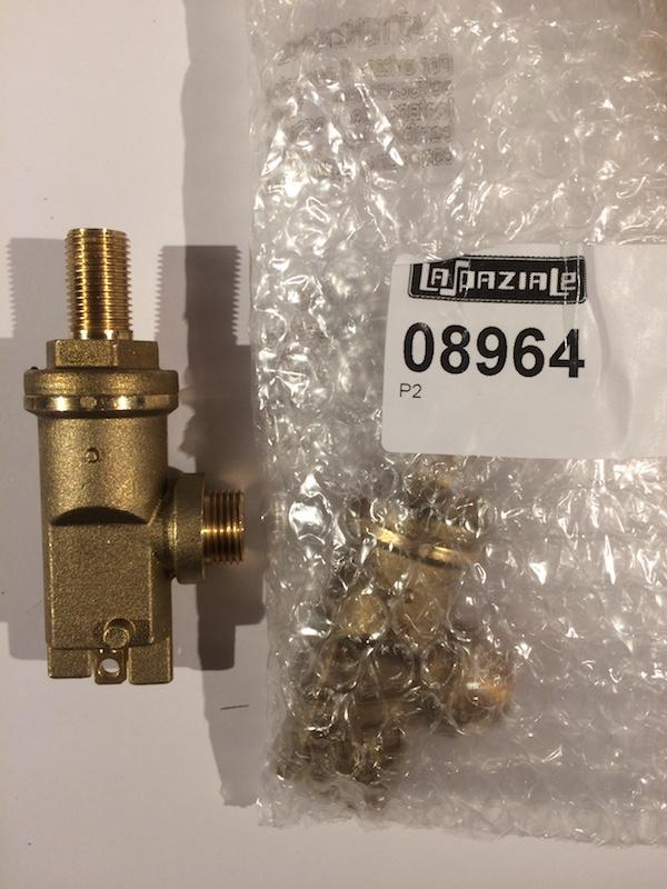 La Spaziale Mini Steam Valve - Premium Espresso Machine Replacement Part for Home & Commercial Use | Perfect for Baristas & Coffee Enthusiasts