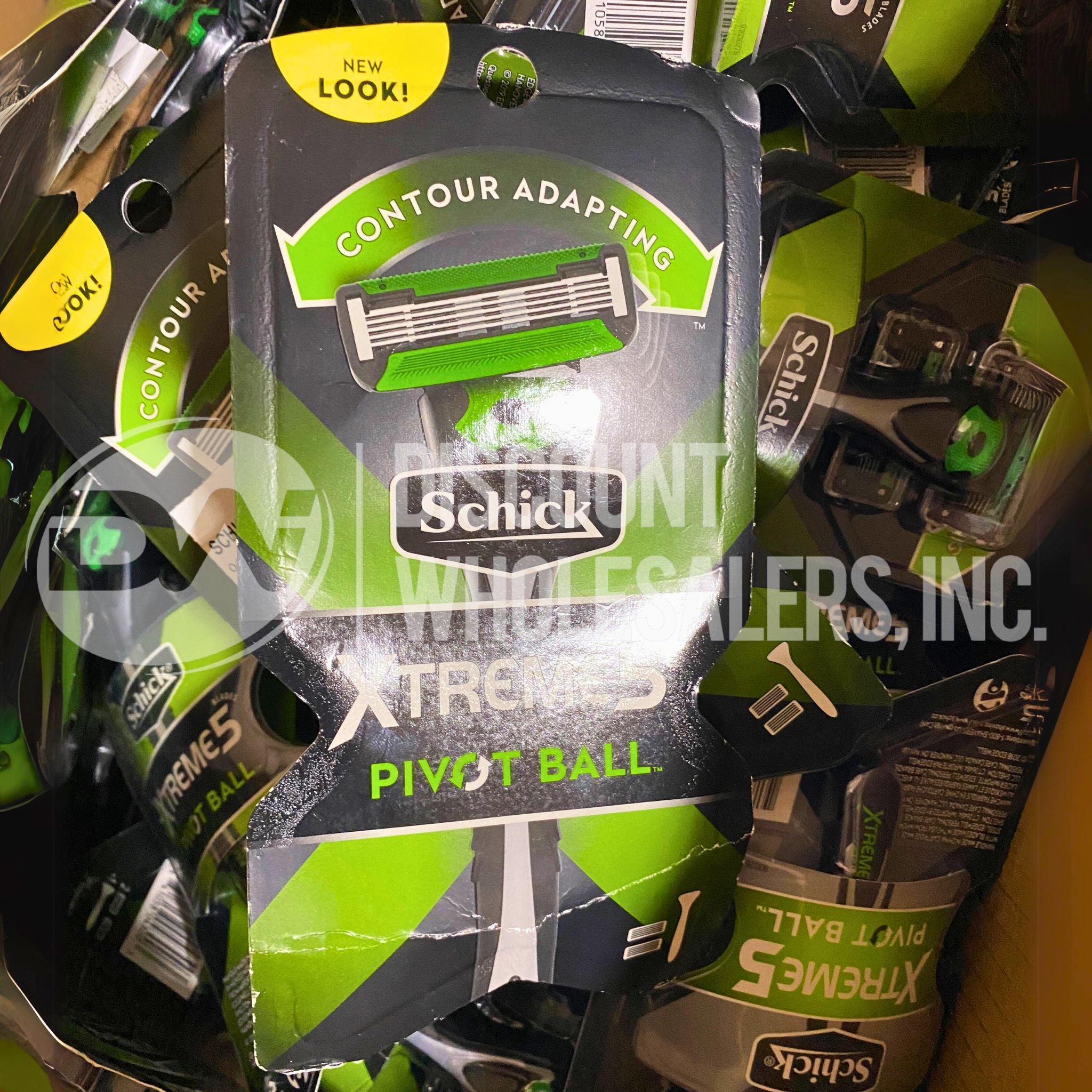 Schick Xtreme 5 Pivot Ball Razor Blades - 50 Pack | Multi-Angle Shaving for Men | Perfect for Travel & Daily Grooming