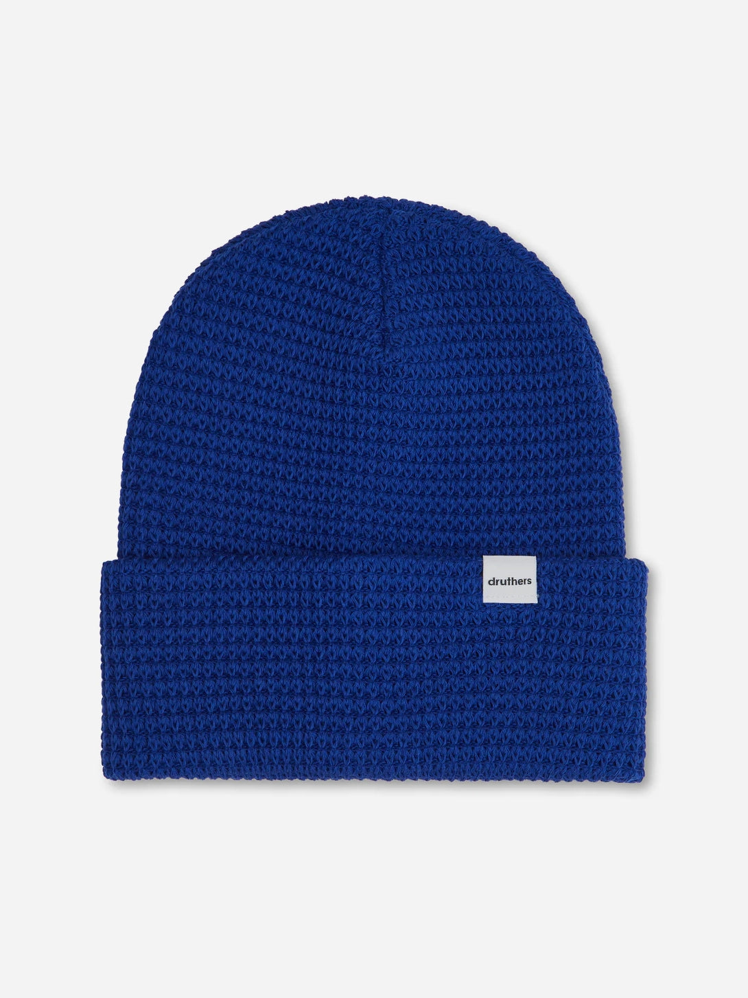 Organic Cotton Waffle Knit Beanie for Men & Women - Soft Winter Hat for Cold Weather - Cozy Unisex Knitted Cap for Outdoor Activities, Skiing & Hiking