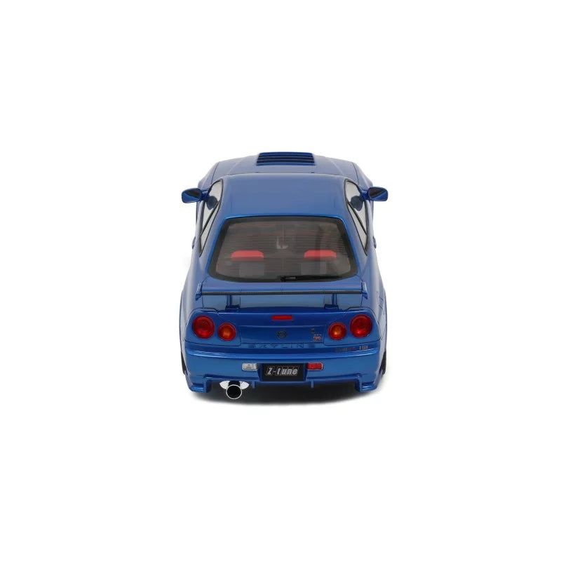 Preorder Ottomobile 1:12 Scale Nissan Skyline R34 Z-Tune 2005 Diecast Model Car in Bayside Blue - Limited Edition Collectible for Car Enthusiasts & Display Showcase - Perfect for Home Office Decor, Gift for Car Lovers, and Model Car Collections