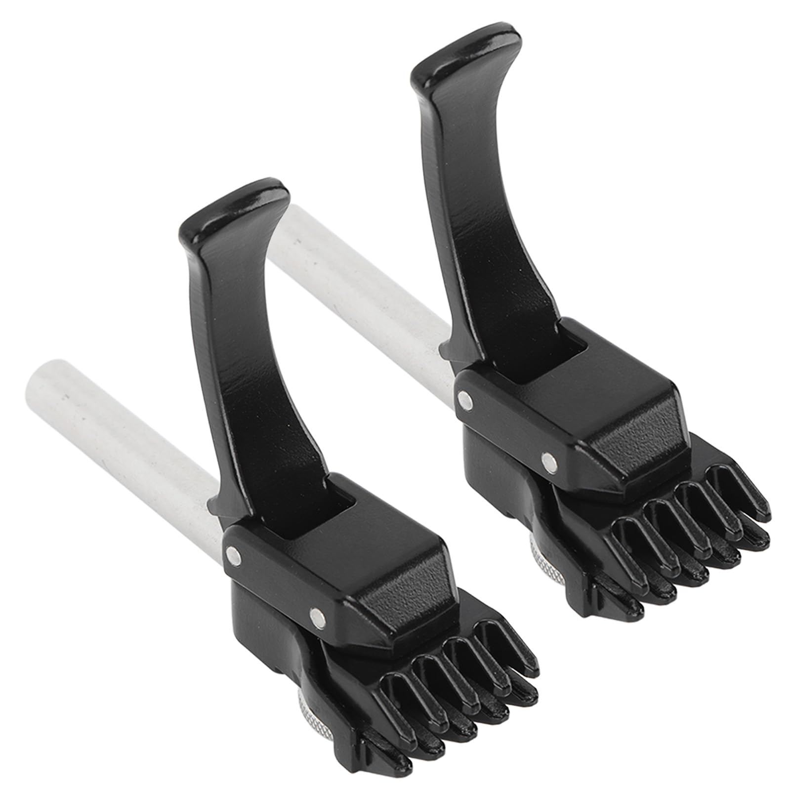 **1 Pair Badminton & Tennis Stringing Clamps - Professional Racket Starting Clamp Tool for Stringing Machines | Perfect for Tennis, Badminton, and Squash Racket Maintenance**    *(Use Case: Ideal for sports enthusiasts, professional stringers, and DIY racket maintenance at home or in sports clubs.)*