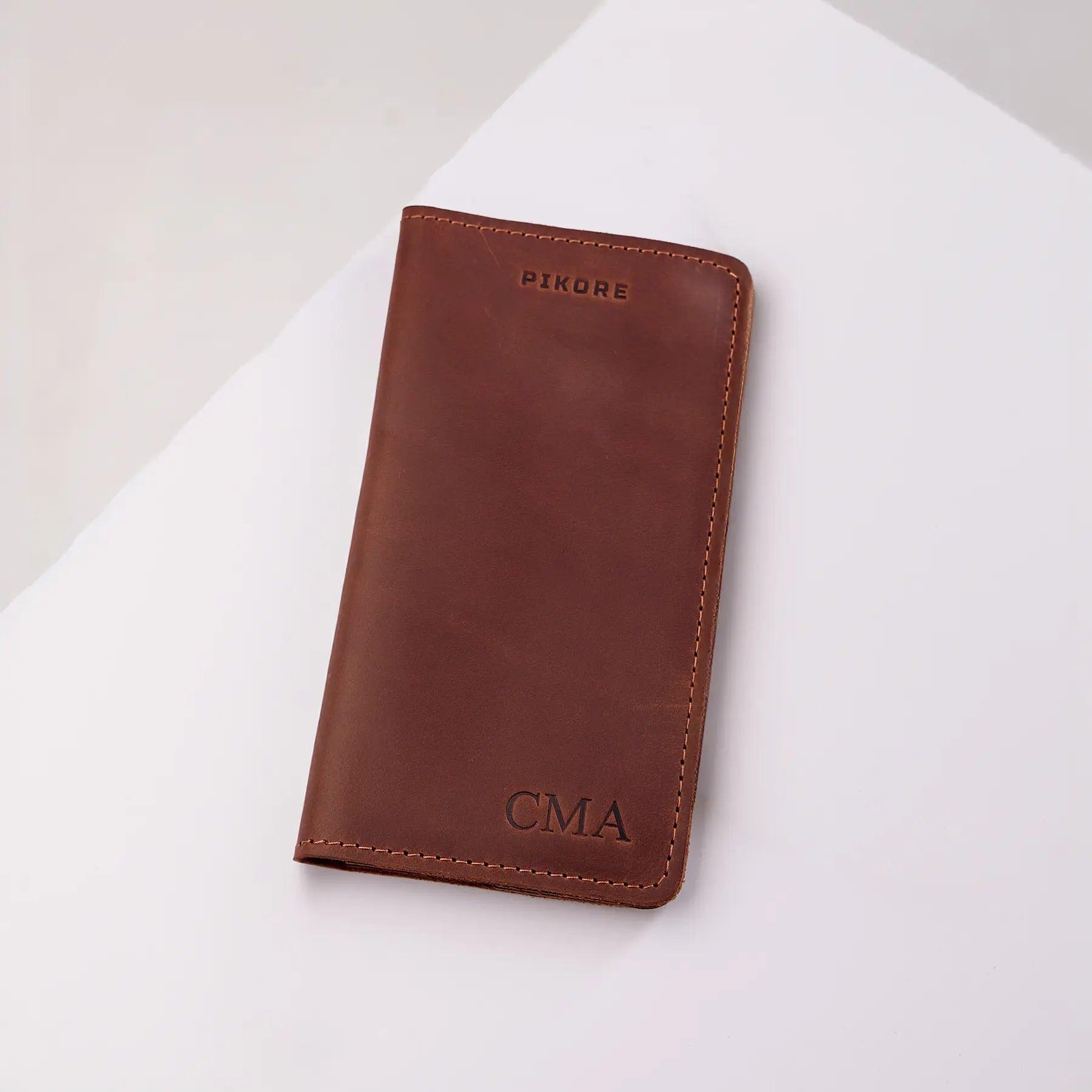 Premium Long Oxford Leather Wallet for Men - Slim RFID Blocking Bifold Wallet with Multiple Card Slots - Perfect for Travel, Business & Everyday Use