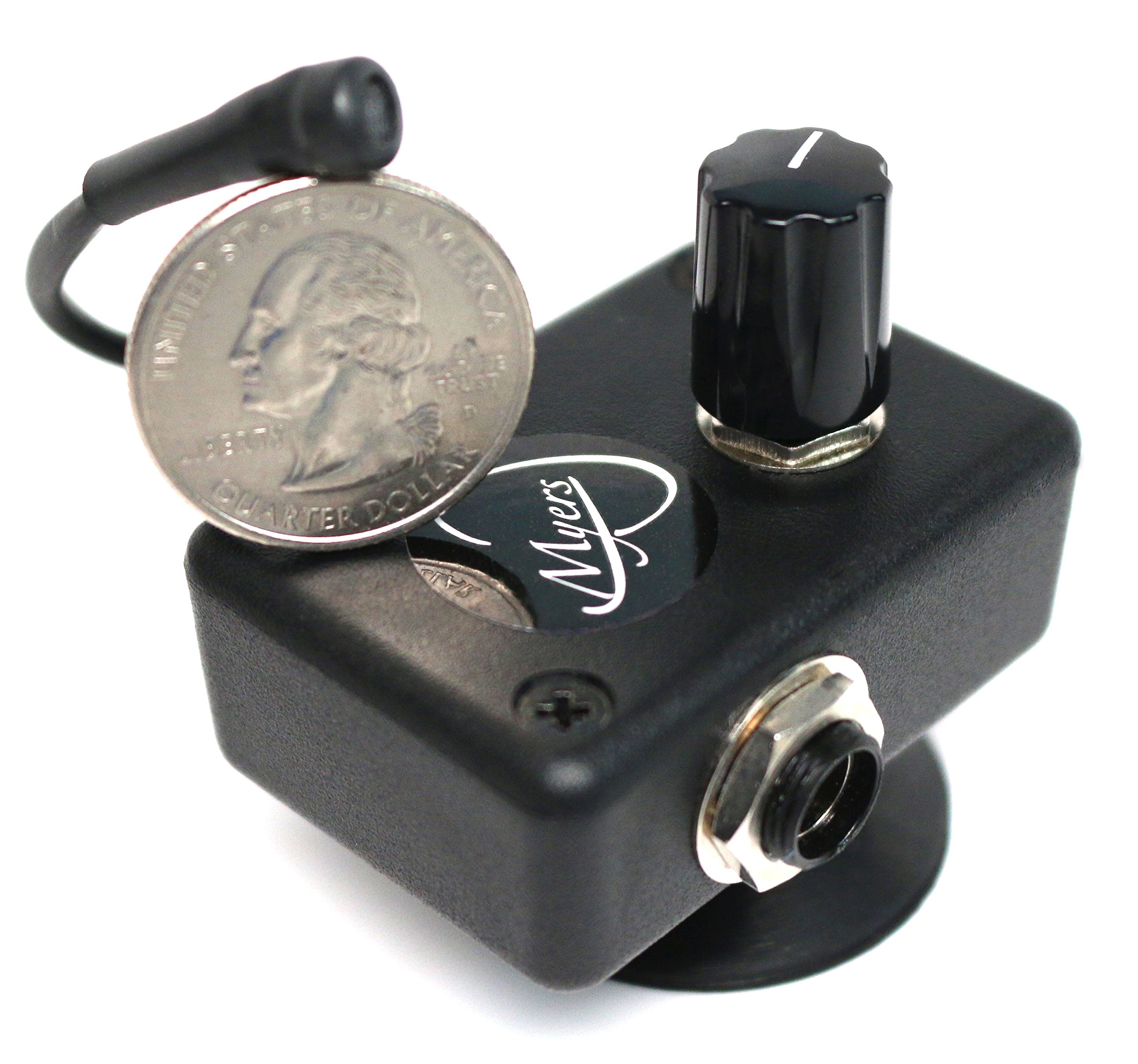 Best Myers Pickups Tenor Acoustic Guitar Microphone with 6-Inch Flexible Gooseneck - Perfect for Live Performances & Studio Recording