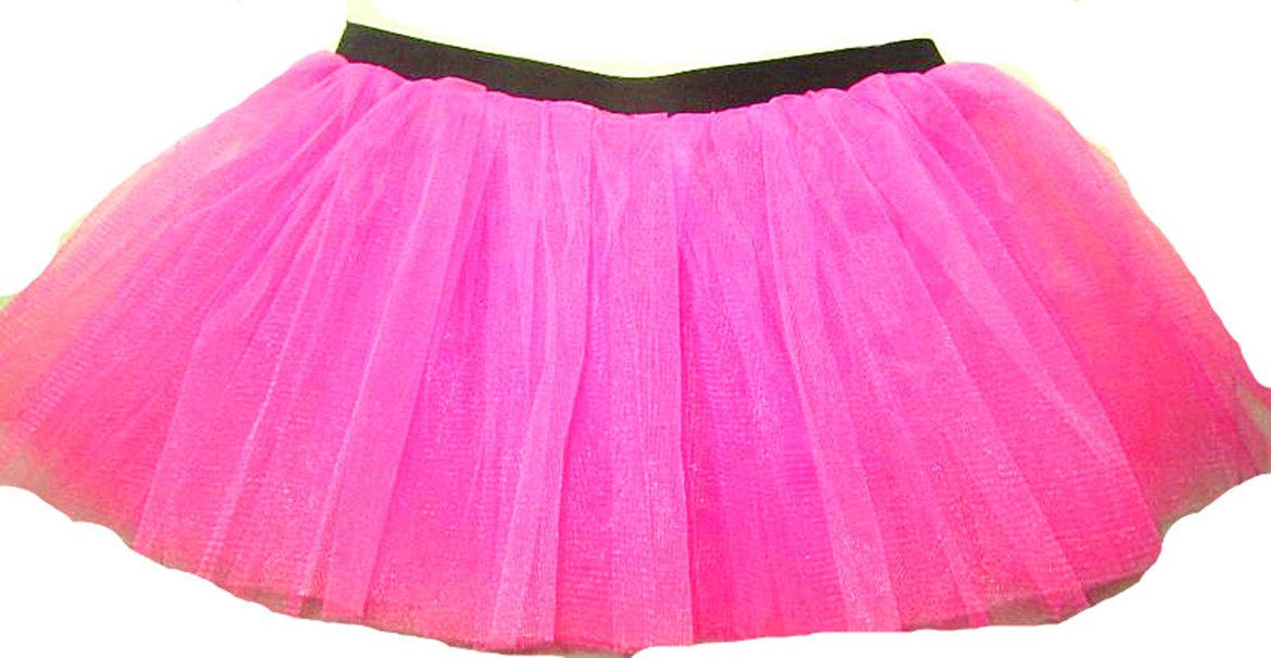Classic Neon Pink Tutu for Adults - Perfect for Dance Recitals, Costume Parties & Photo Shoots