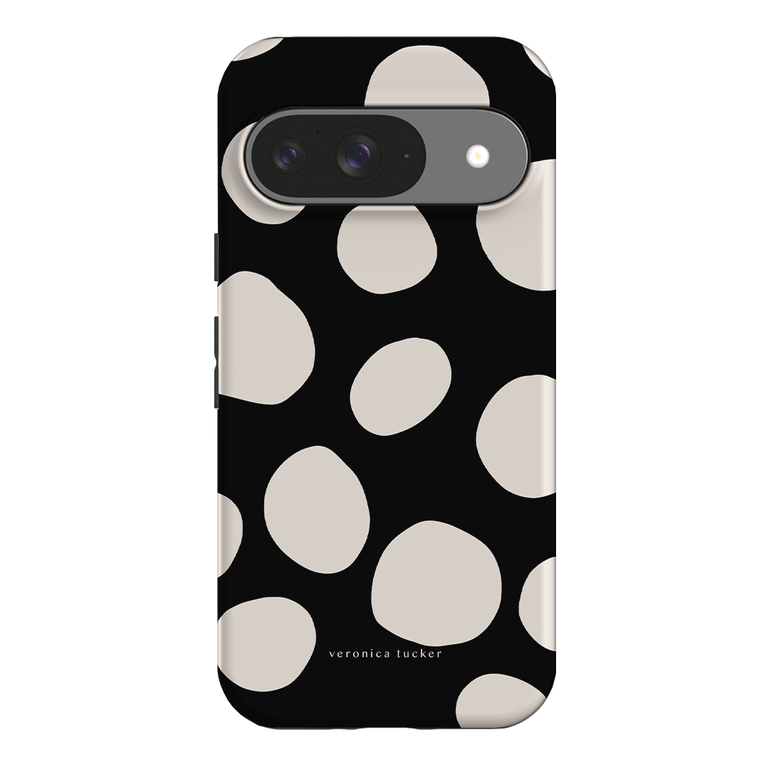 Premium Pebbles Noir Phone Case - Slim Protective Cover for iPhone & Samsung - Perfect for Everyday Use, Travel & Outdoor Activities