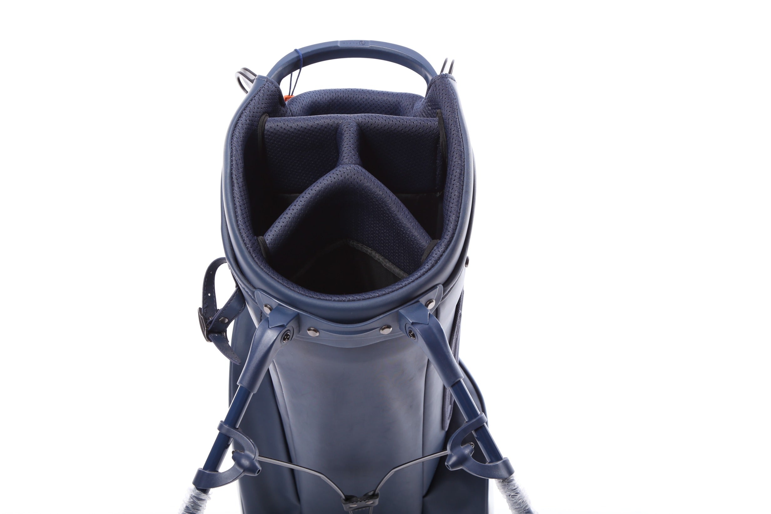 Stitch Stand Golf Bag with 4 Dividers & 2 Pockets - Lightweight Waterproof Golf Stand Bag with Rain Cover - Perfect for Golf Course, Driving Range & Outdoor Sports