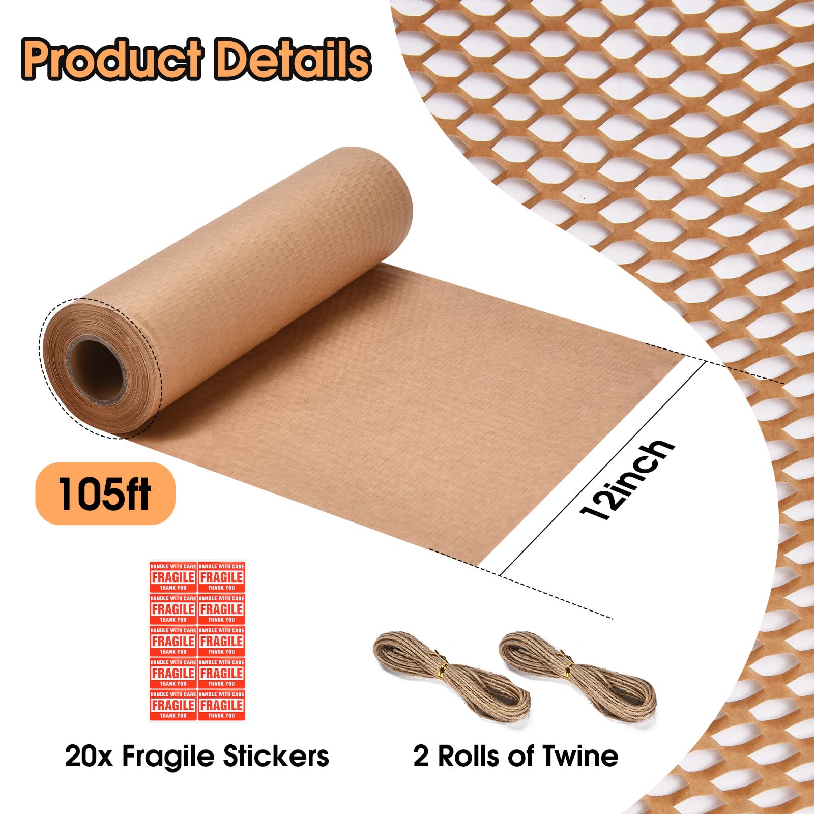 Honeycomb Packing Paper 12