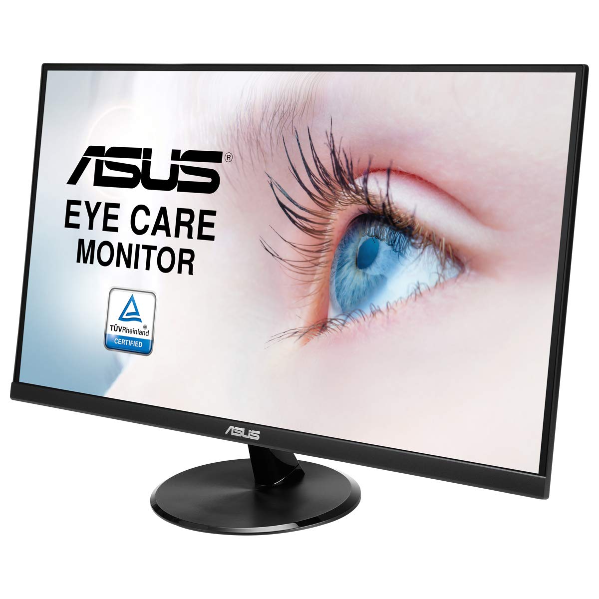 ASUS VP279HE 27-inch Full HD Monitor - 75Hz, 5ms GtG, IPS Panel, Adaptive Sync/FreeSync, HDR10, 1920x1080 Resolution - HDMI, D-Sub - Frameless Design for Home Office & Gaming