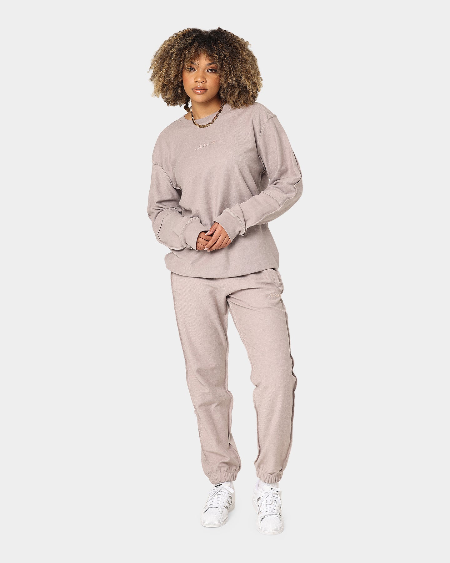 Adidas Loopback Sweatpants for Men & Women - Vapor Grey | Comfortable Fleece Joggers for Running, Gym & Lounge Wear