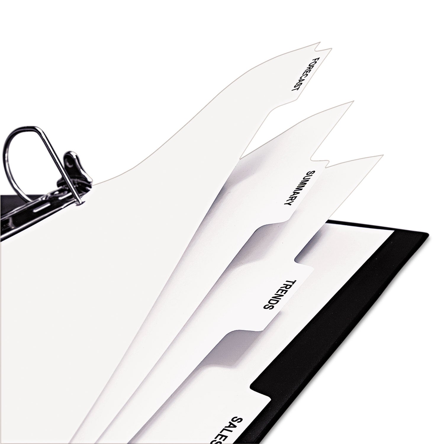 Avery® Customizable Print-On Dividers, 5-Tab, 11 x 8.5 Inches, White, 30 Sets - Unpunched for Xerox 5090 Copiers | Perfect for Office Organization, Filing Systems & Document Management