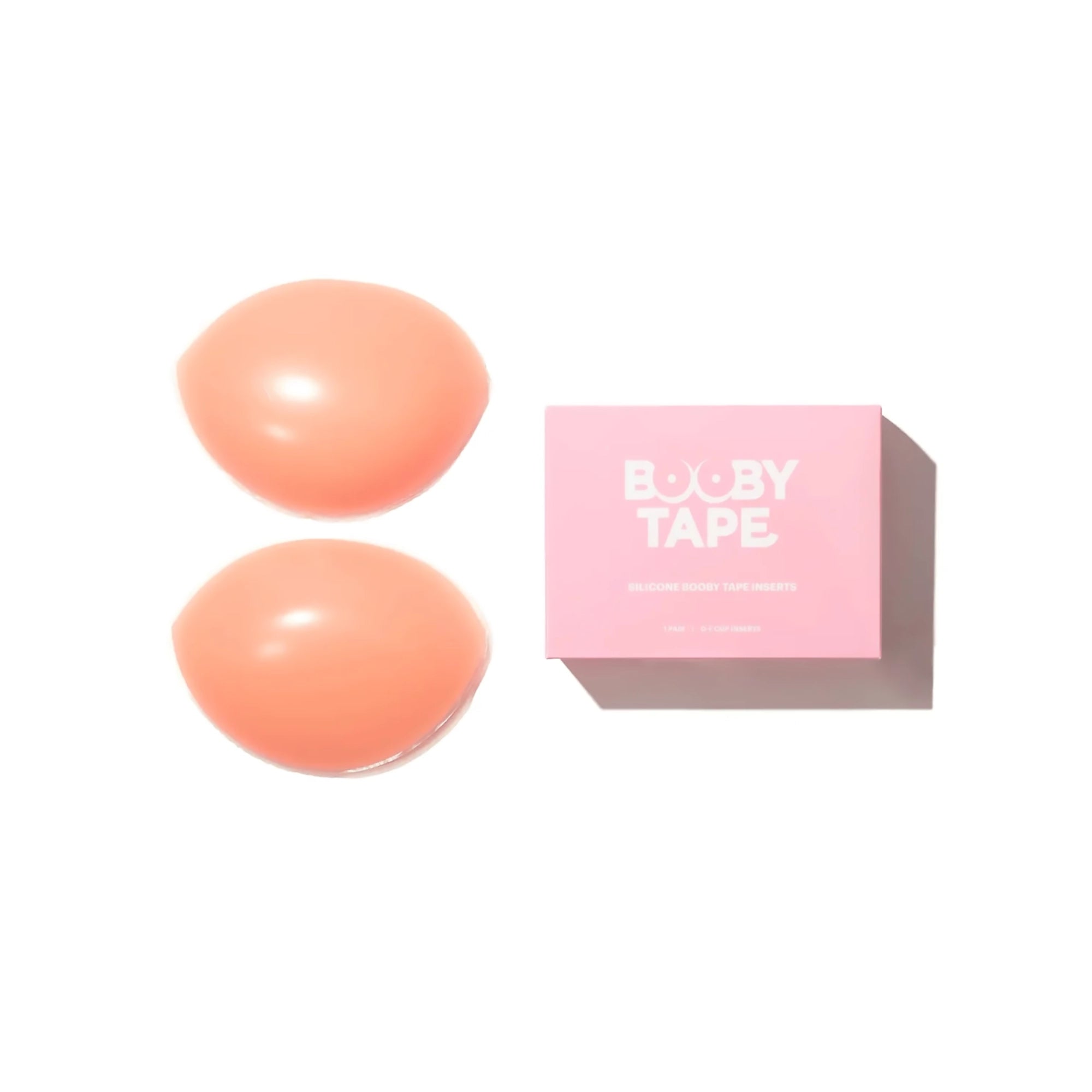 Booby Tape Silicone Breast Lift Tape Inserts for Women (A-C Cup) - Invisible & Comfortable Support for Dresses, Swimsuits, and Backless Outfits