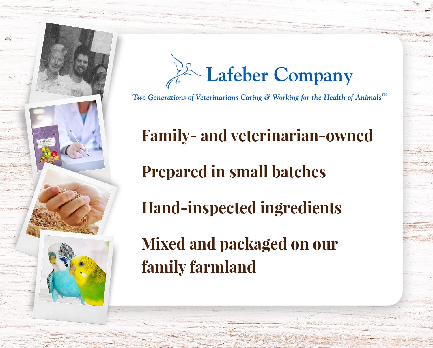 Lafeber's Premium Daily Diet Pellets for Parakeets - 1.25 lb Nutritious Bird Food for Budgies & Small Parrots | Perfect for Daily Feeding & Healthy Growth