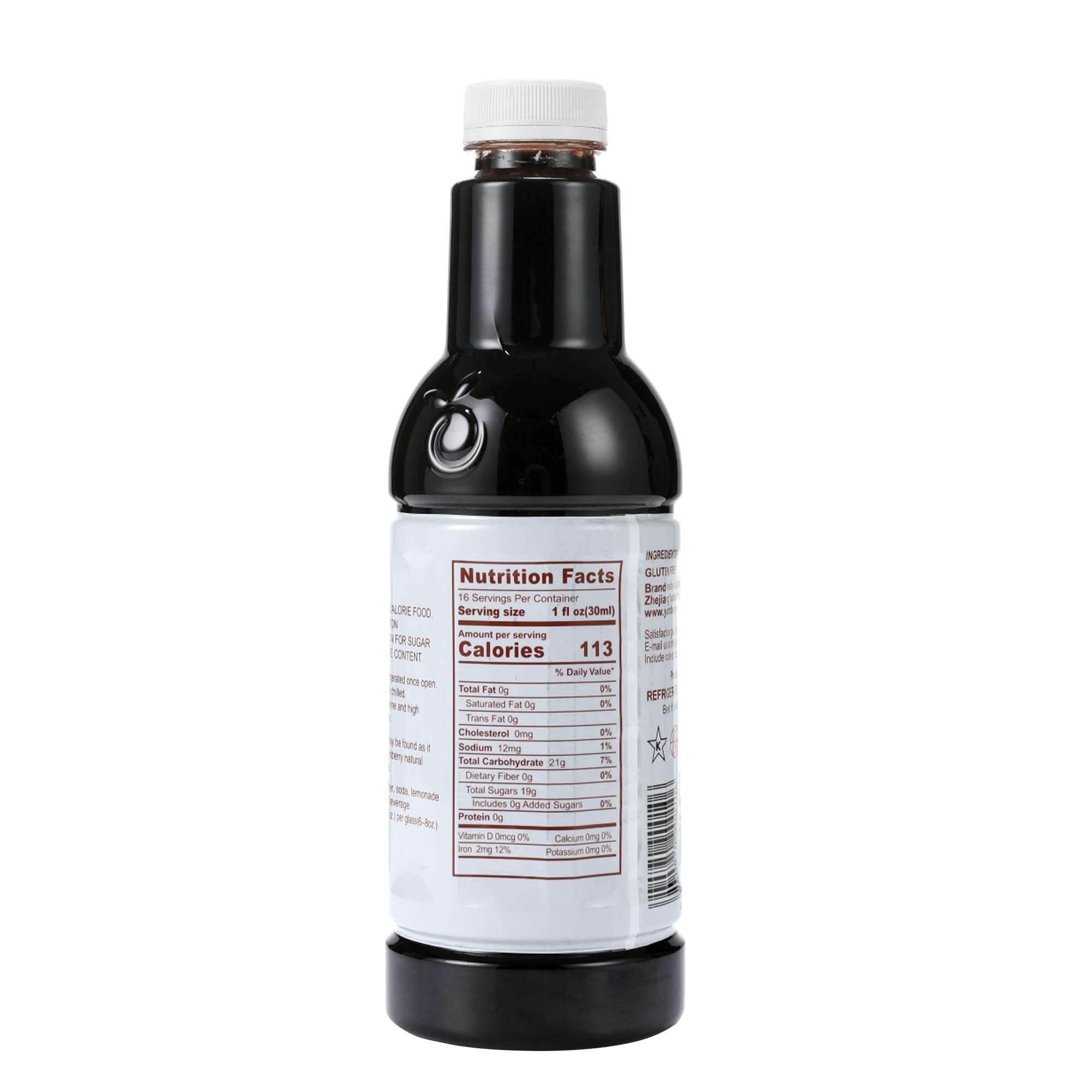 Organic Yumberry Concentrate - 100% Pure Natural Bayberry Juice Syrup, No Added Sugar, Gluten Free, Non-GMO, Vegan Friendly (32oz Bottle) - Perfect for Smoothies, Cocktails, Desserts & Healthy Drinks