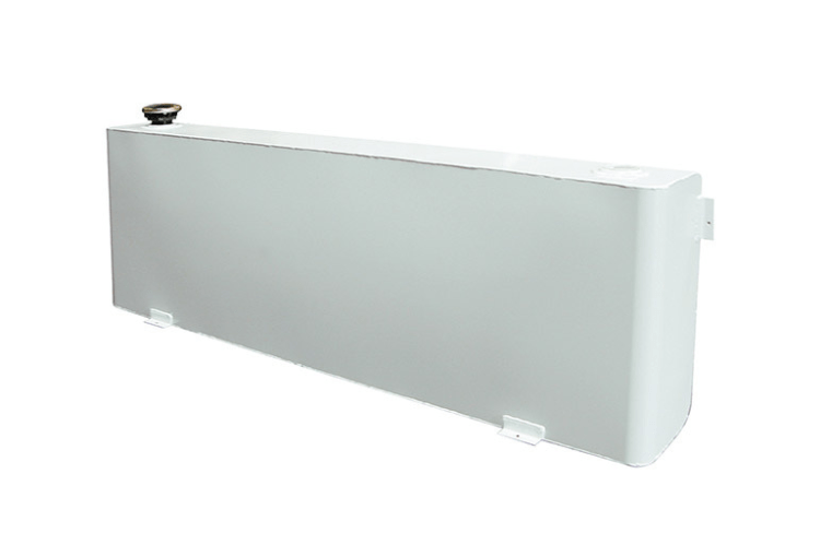 Dee Zee DZ92556NS White Steel Transfer Tank for GMC Sierra 2500HD/3500HD (1999-2022) | Long Rectangle Design | Heavy Duty Fuel & Water Storage for Trucks | Perfect for Off-Roading, Construction & Farming