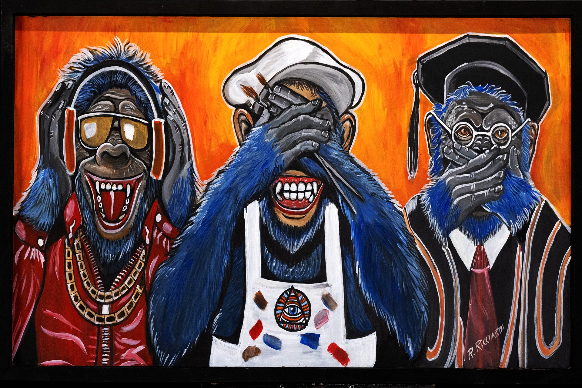 Hear No See No Say No - Three Wise Monkeys Statue for Home & Office Decor - Perfect for Zen, Meditation, and Feng Shui Spaces