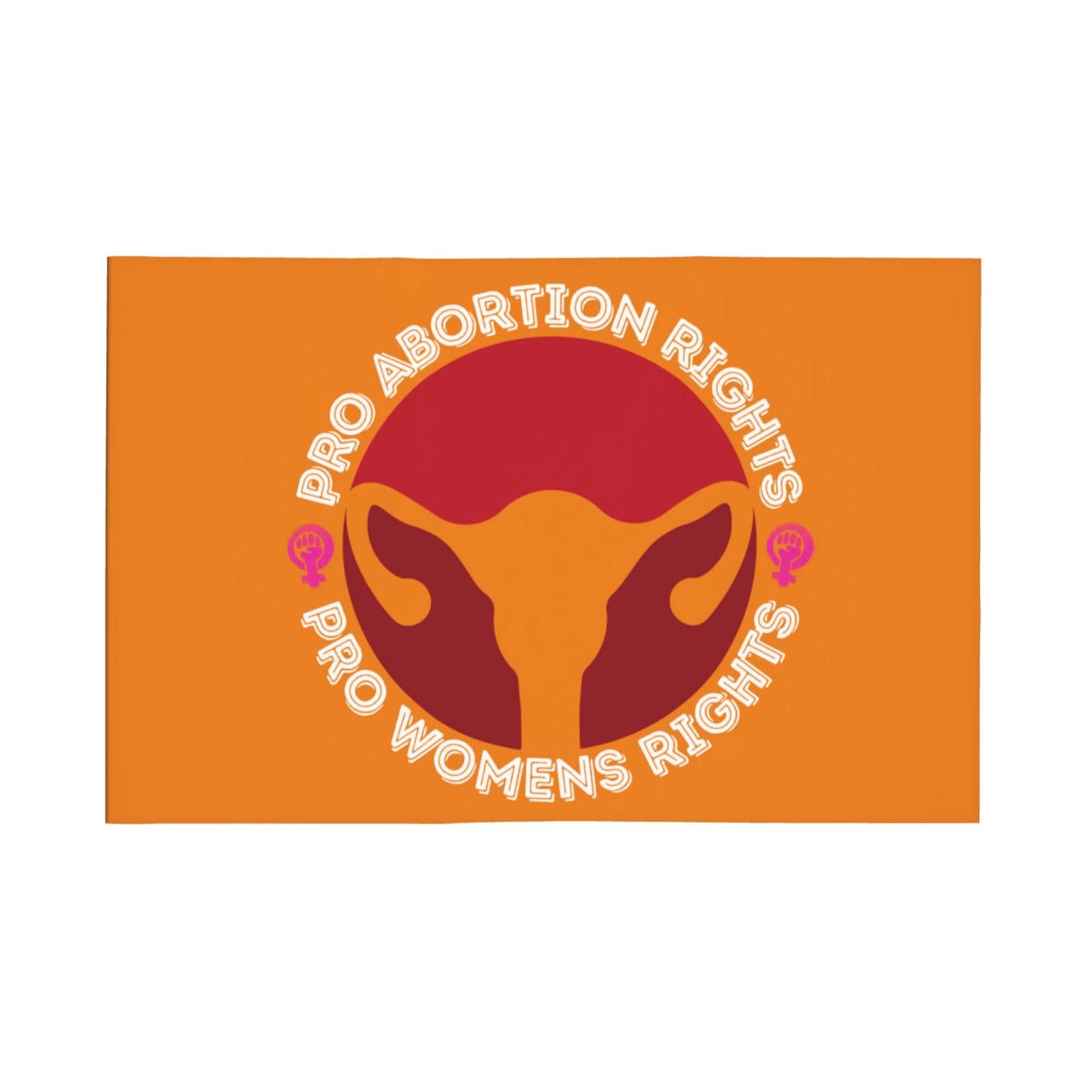 Pro Abortion Rights Car Flag - 12x18 Double Sided for Outdoor Use