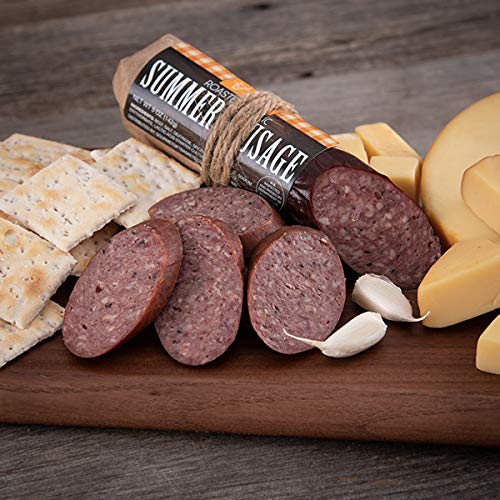 Gourmet Meat and Cheese Sampler Gift Basket - Premium Charcuterie Board with Assorted Cheeses, Cured Meats & Crackers | Perfect for Holidays, Housewarming, Corporate Gifts & Charcuterie Parties