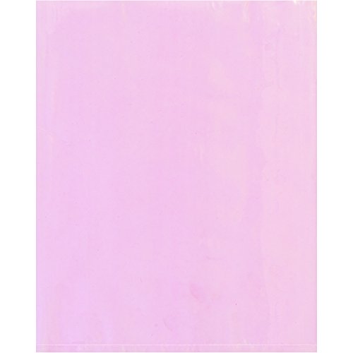 Anti-Static Pink Poly Bags 15x18 Inches - 6 Mil Flat Polyethylene Bags for Electronics, Parts & Storage - Pack of 500 - ESD Safe Packaging for Sensitive Components & Small Business Shipping