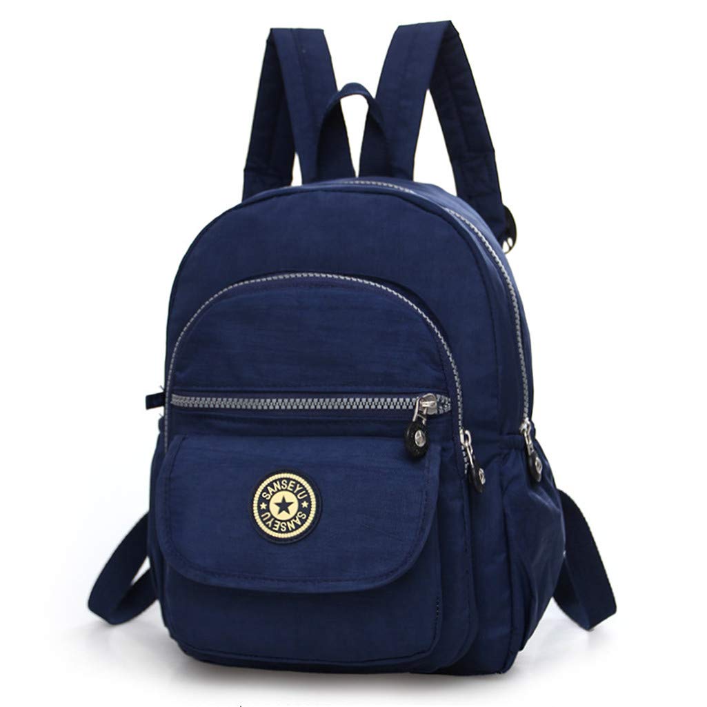 Fueerton Lightweight Nylon Backpack for Women - Durable Small Daypack for Travel, Hiking, School & Work - Water-Resistant & Compact Design