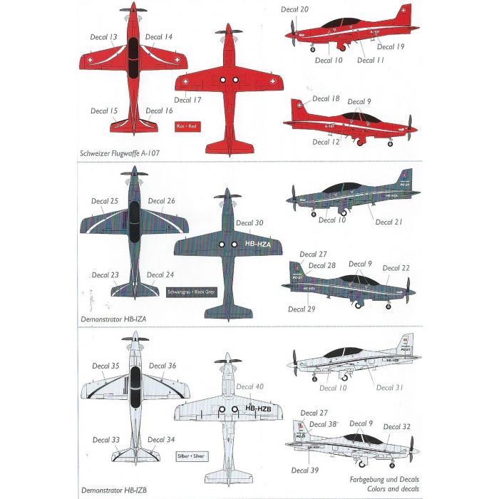 1/72 Pilatus PC-21 Plastic Model Kit - 3D Blitz 72101 with Authentic Australian Decals | Perfect for Aviation Enthusiasts & Scale Model Collectors