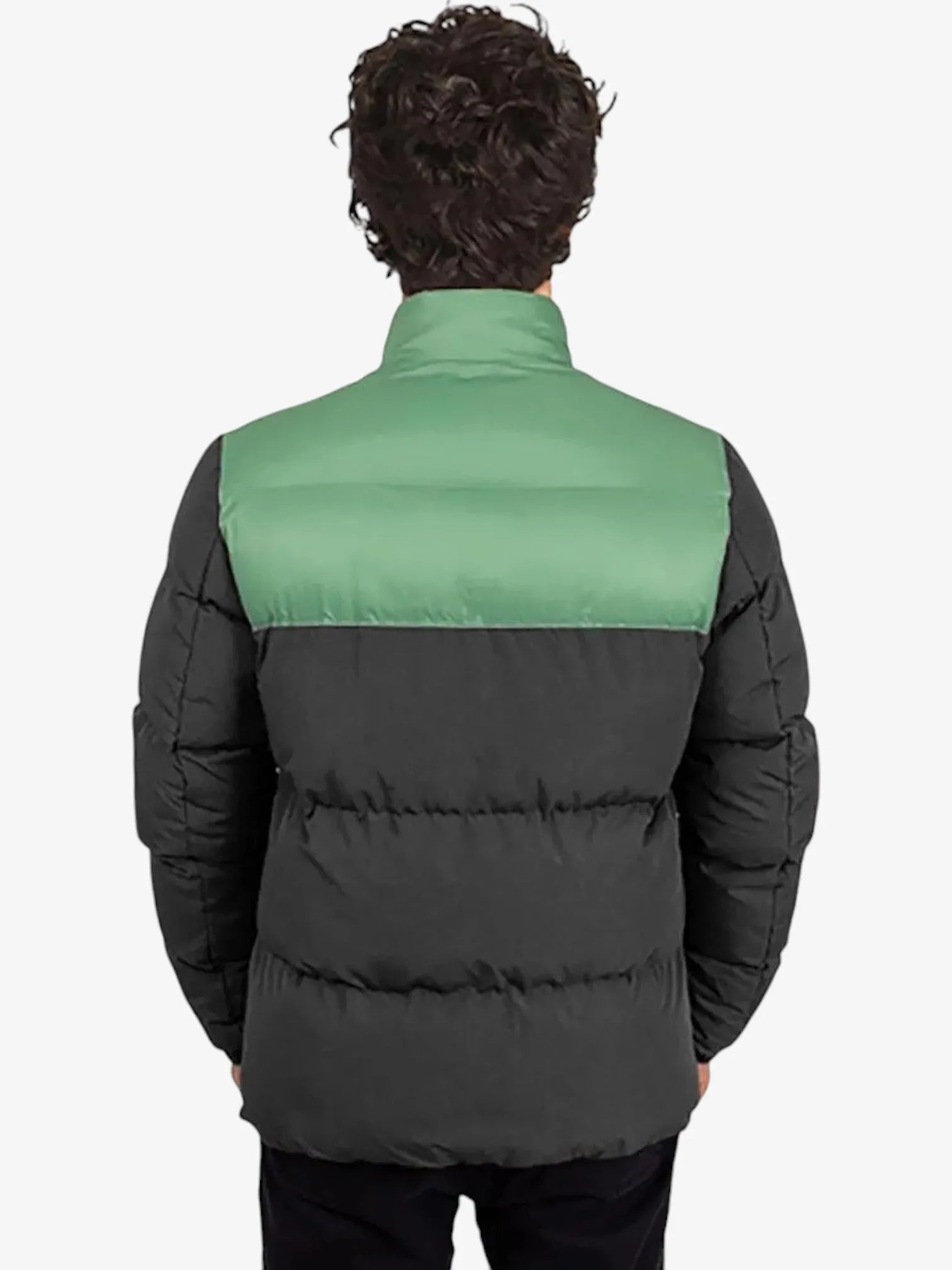 Quiksilver Wolf Shoulders Dark Gray Green Jacket - Waterproof Outdoor Hiking & Camping Gear for Men
