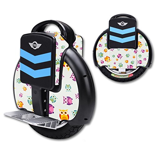 MightySkins Protective Skin Wrap Sticker for TG-F3 Self-Balancing One Wheel Electric Unicycle Scooter - Owl Design | Durable Vinyl Cover for Commuting & Urban Travel