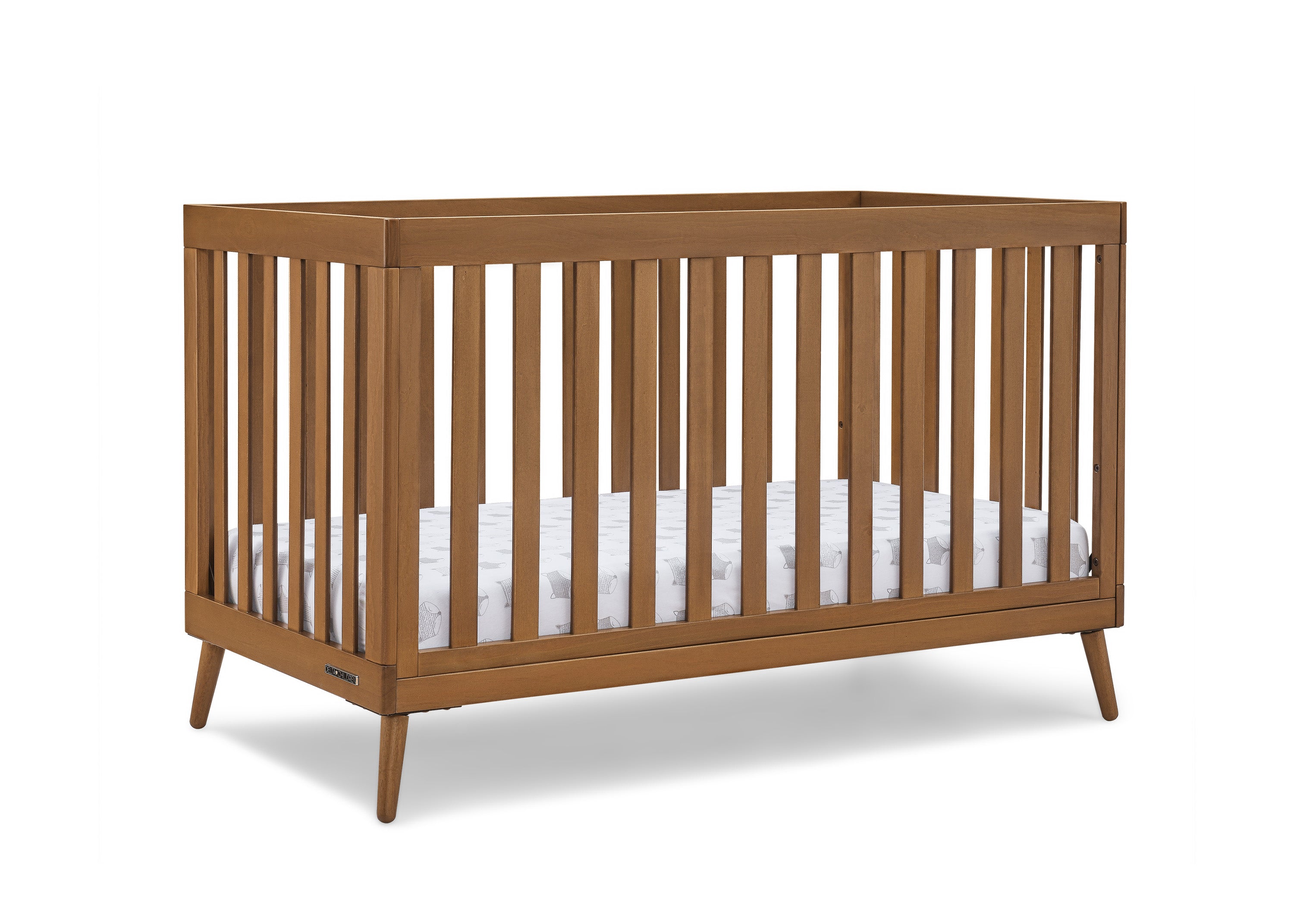 Essex 4-in-1 Convertible Baby Crib - Toddler Bed, Daybed & Full-Size Bed Conversion - Safe Nursery Furniture for Newborns & Kids - Perfect for Bedrooms, Daycare & Guest Rooms