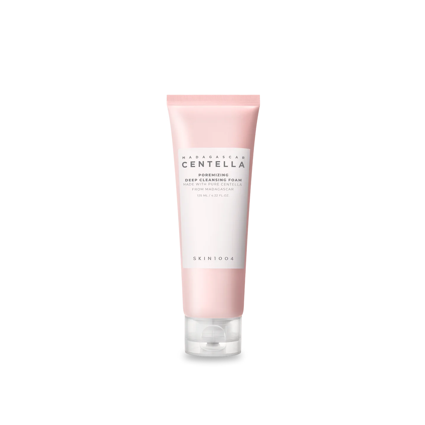 SKIN1004 Madagascar Centella Poremizing Deep Cleansing Foam 125ml - Korean Skincare for Oily & Acne-Prone Skin - Perfect for Daily Deep Cleansing Routine