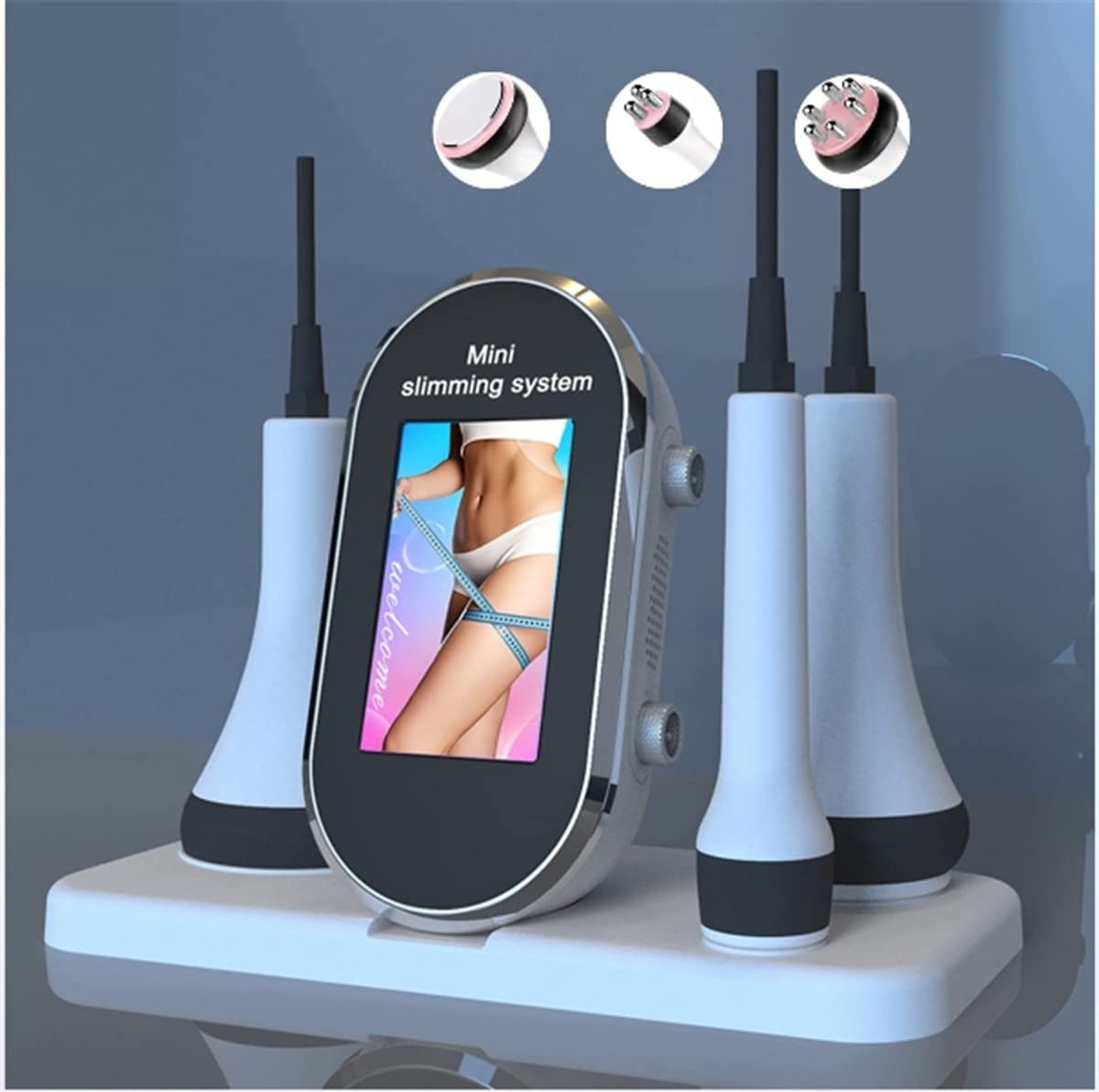 Portable 3-in-1 Cavitation Machine for Body Slimming & Skin Sculpting - Face, Waist, Thigh & Buttock Fat Reduction | Home Spa & Beauty Salon Use