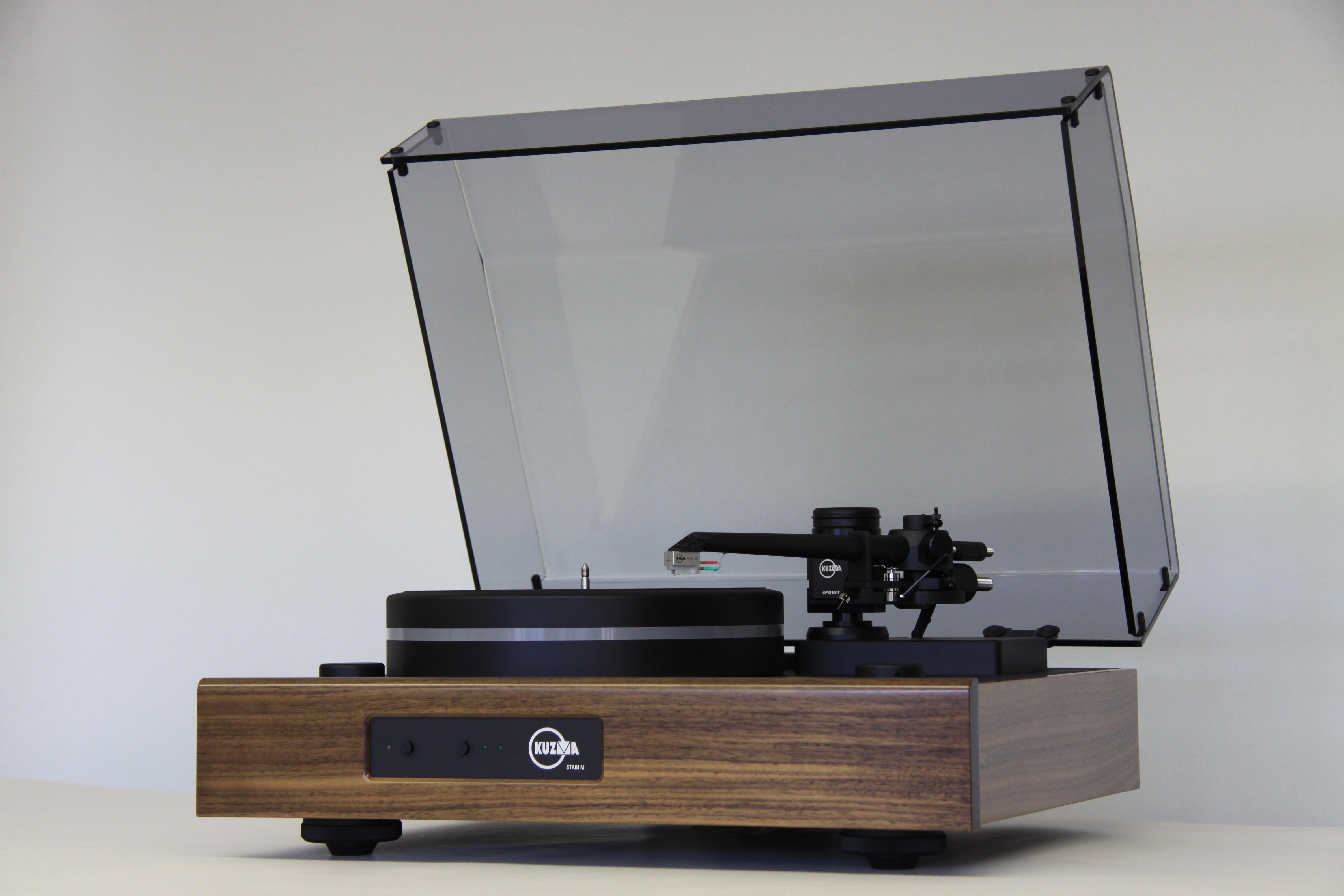 Kuzma Stabi M Turntable - High-End Vinyl Record Player for Audiophiles | Perfect for Home Audio Systems & Music Enthusiasts