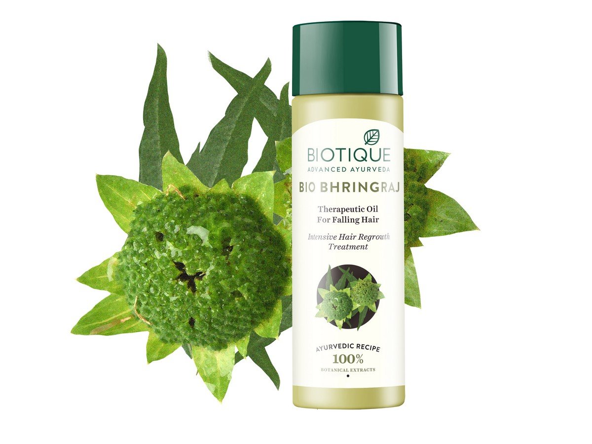Biotique Therapeutic Oil for Hair & Skin Care - 200ml & 120ml Bottles - Natural Ayurvedic Treatment for Dryness, Dandruff & Scalp Health - Perfect for Daily Massage & Nighttime Hair Routine
