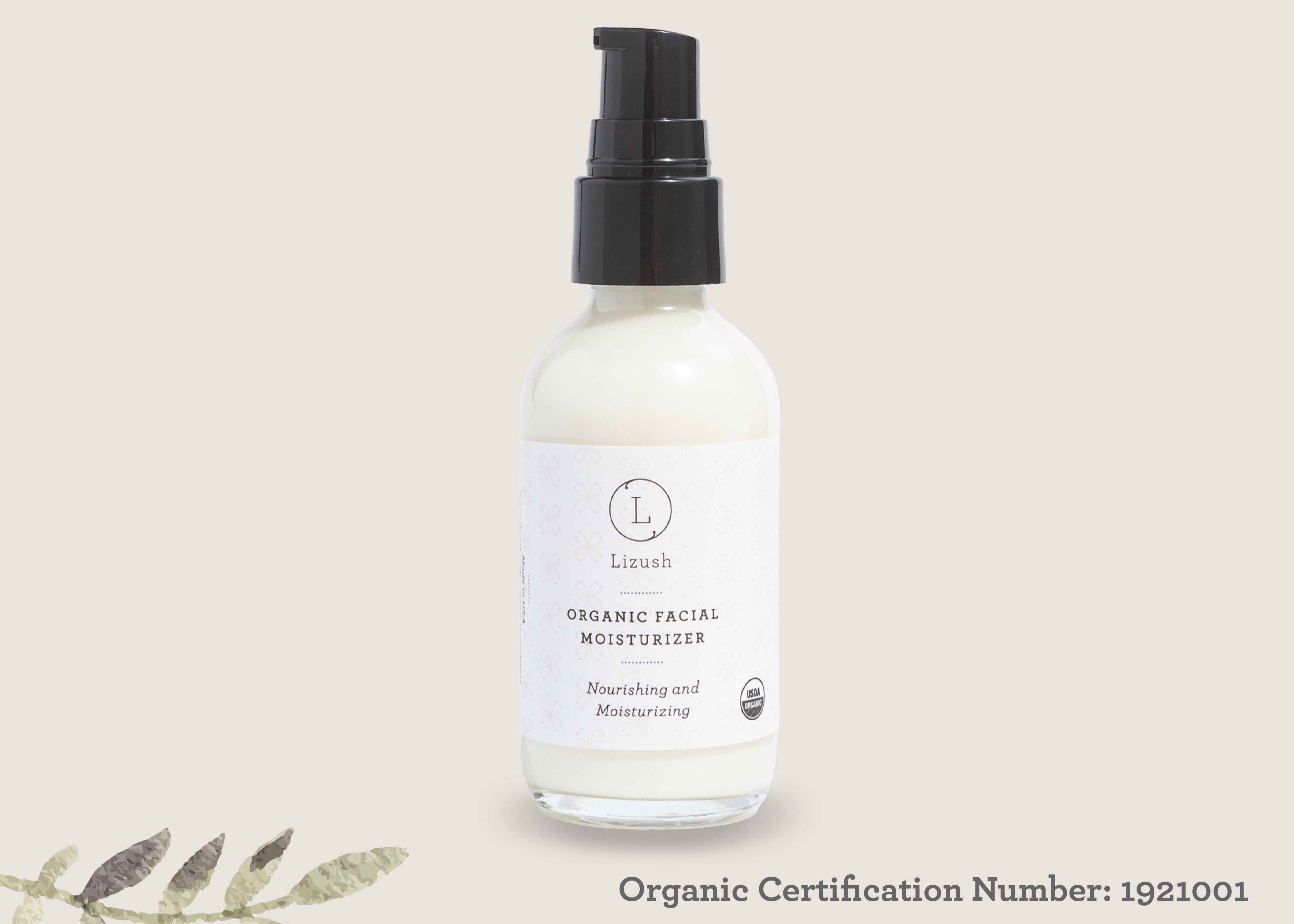 Organic Facial Moisturizer for Dry Skin - Hydrating & Nourishing Cream with Natural Ingredients | Day & Night Use for Glowing Skin