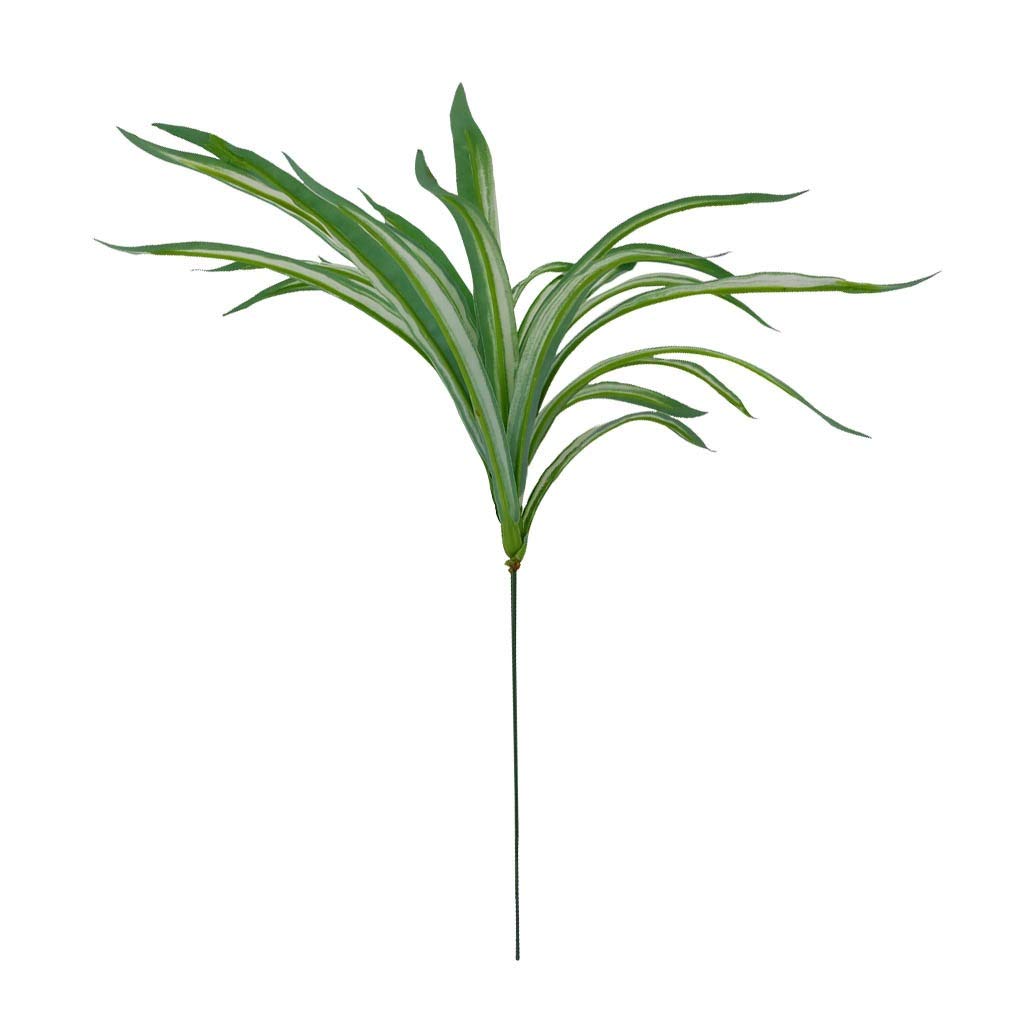 2pcs Artificial Greenery Bouquet - Fake White Grass Leaves for Home & Office Decor - 30cm Tall - Perfect for Table Centerpieces, Shelves, and Wedding Arrangements
