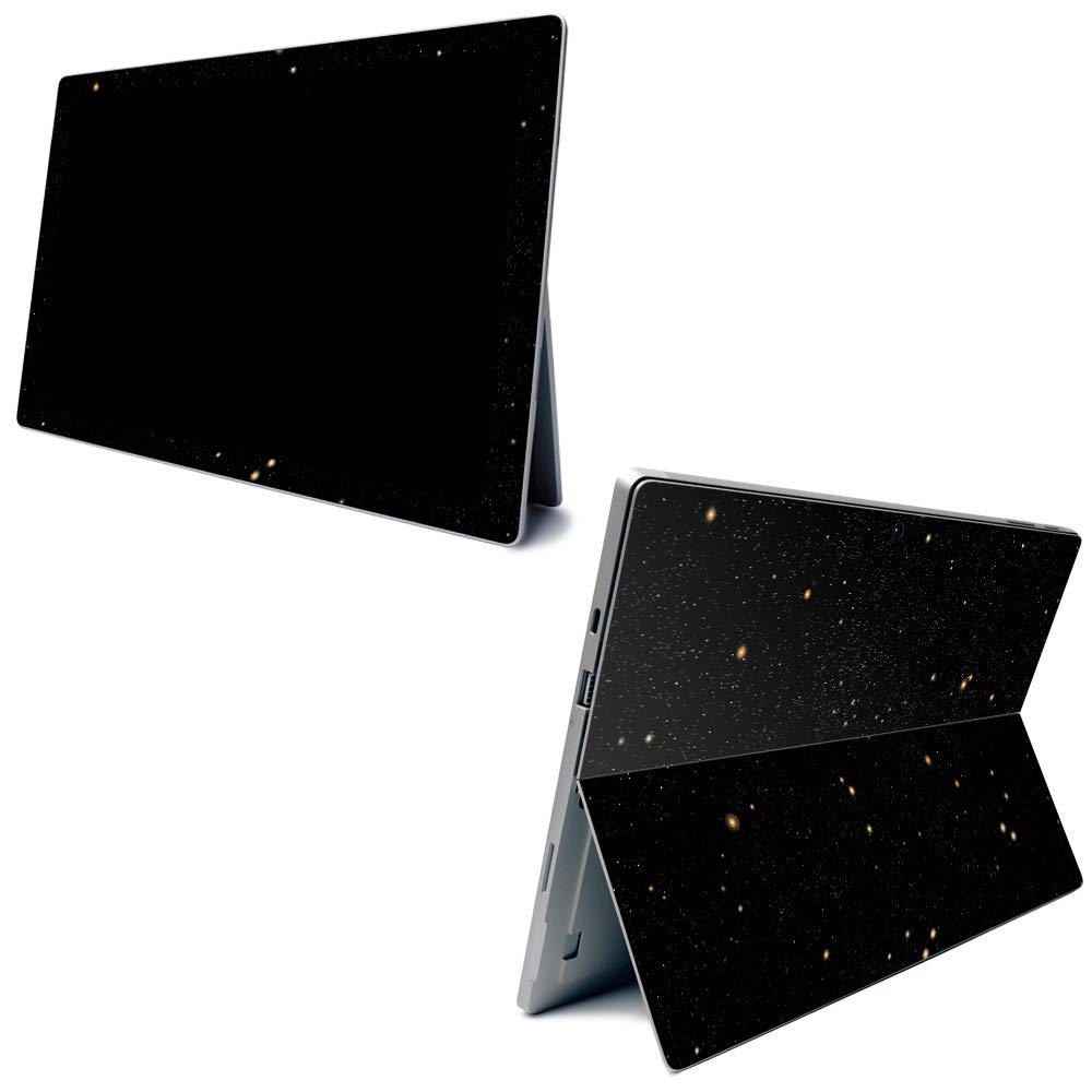 Premium Carbon Fiber Skin for Microsoft Surface Pro 7 - Durable Deep Space Design | Textured Protective Cover | Easy Application & Removal | Made in USA | Perfect for Work, Travel & Everyday Use