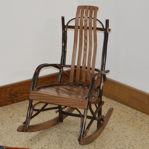 Best Hickory Wood Child's Rocking Chair - Comfortable & Durable Nursery Rocker for Kids - Perfect for Bedtime Stories & Relaxing