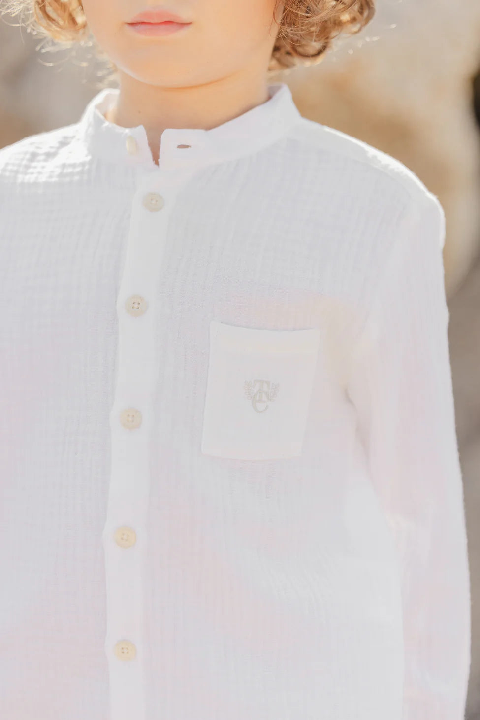 Stylish Textured Shirt by Tartine Et Chocolat - Perfect for Casual Outings & Everyday Wear