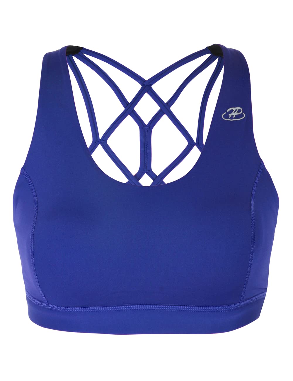 Women's Padded Sports Bras - Low Support Yoga Workout for Gym & Running